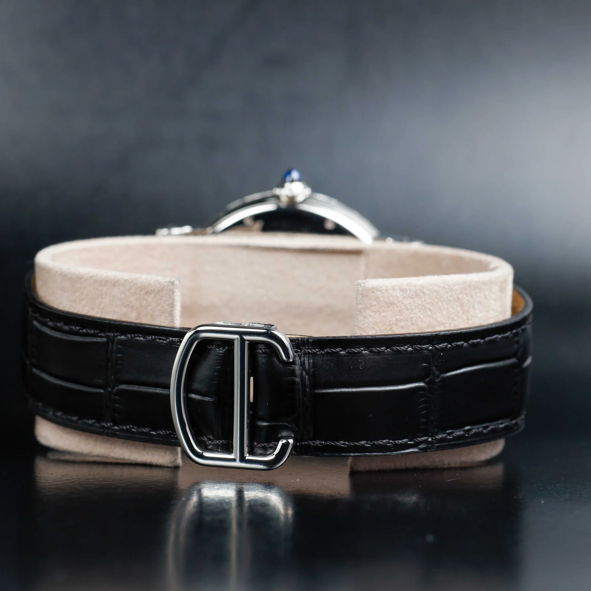 Cartier Rotonde De Cartier Mit Natürlichen Diamanten Nach Maß stahl 4