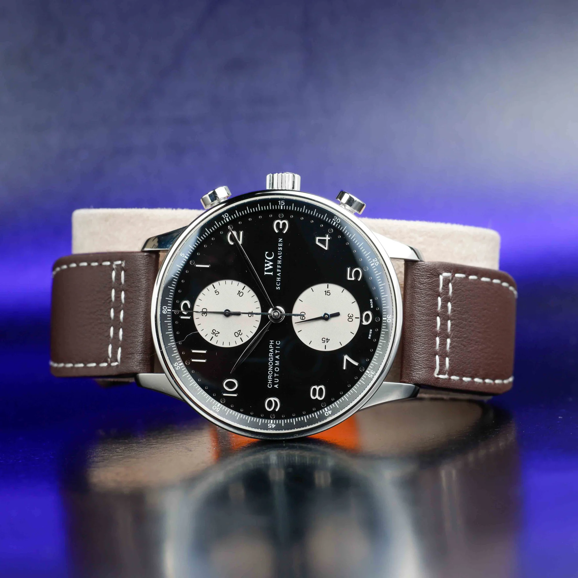 IWC Chronographe Portugais acier