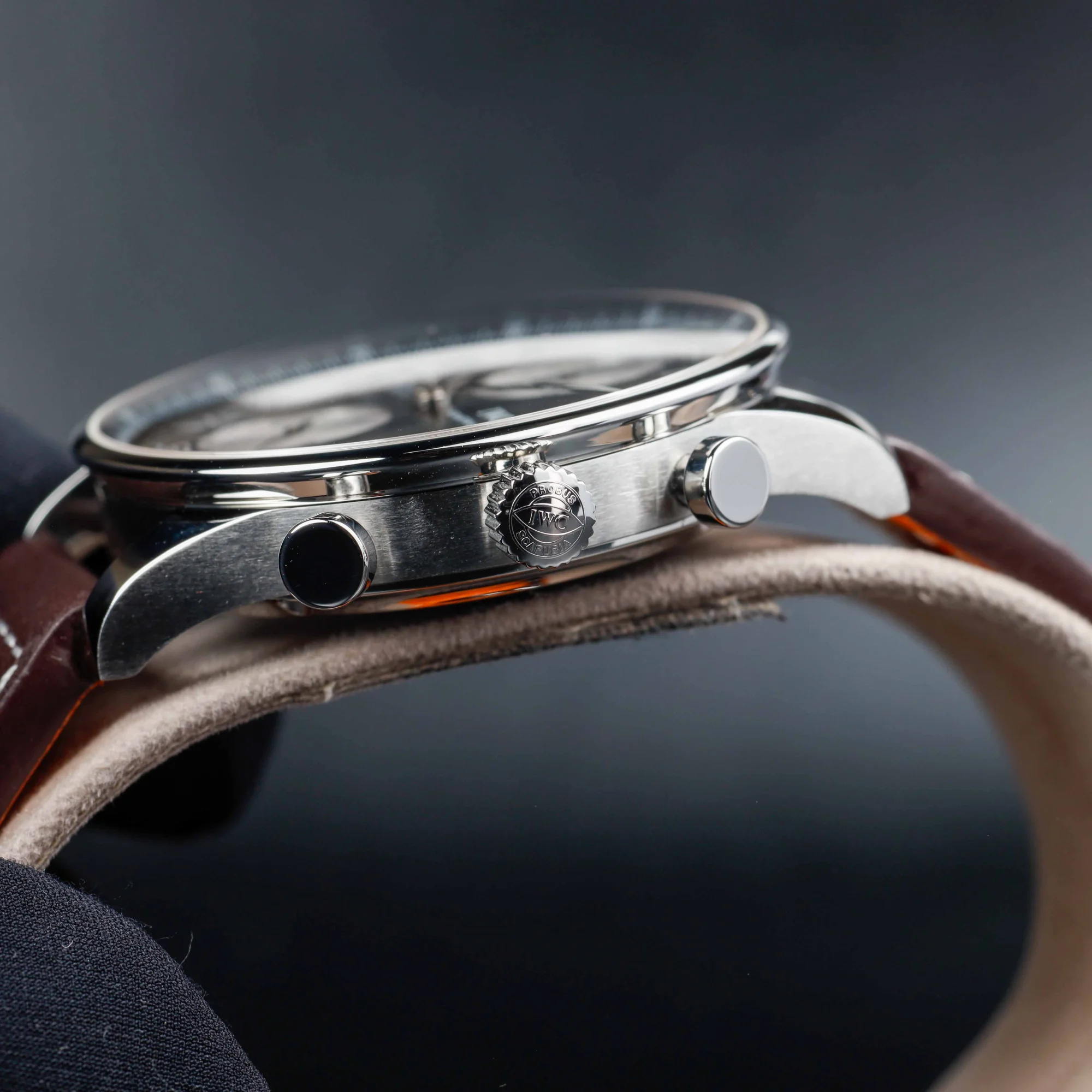 IWC Chronographe Portugais acier 7