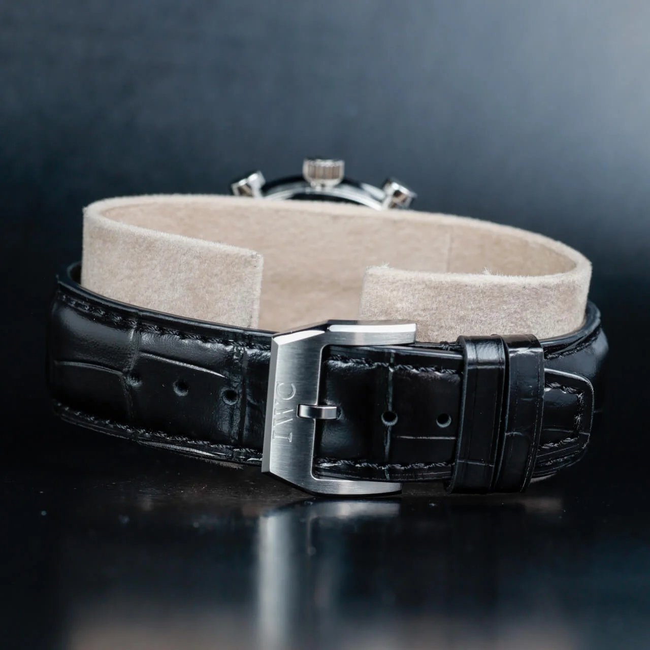 IWC Portugiesischer Chronograph laureus stahl 4