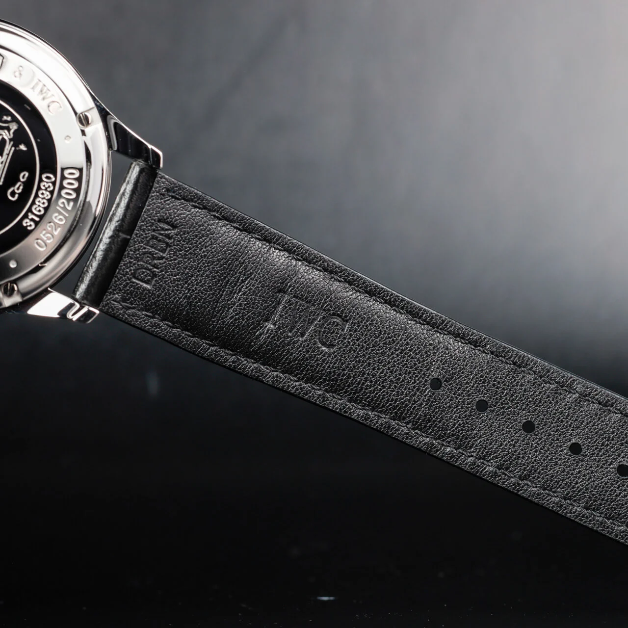 IWC Portugiesischer Chronograph laureus stahl 10