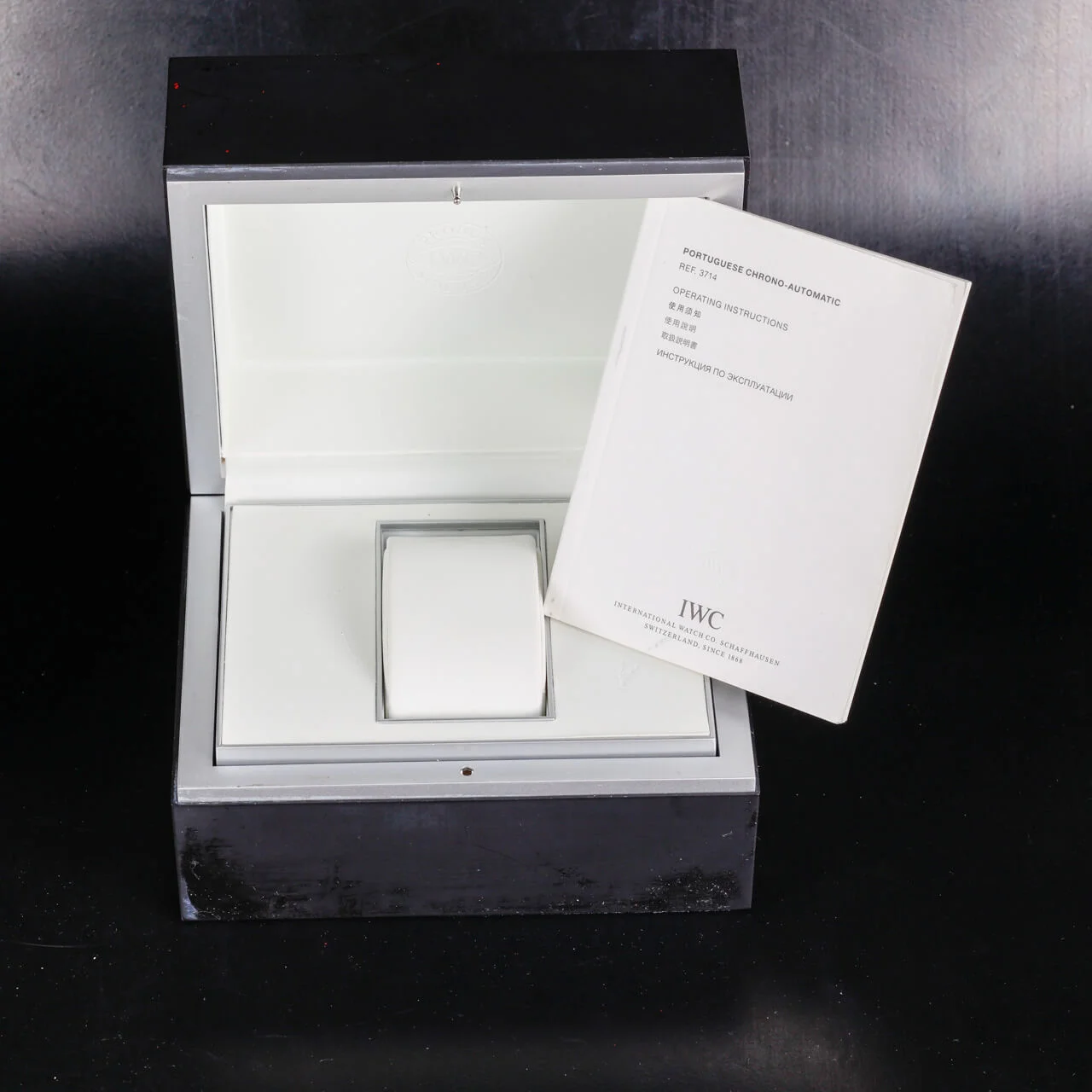 IWC Portugiesischer Chronograph laureus stahl 14