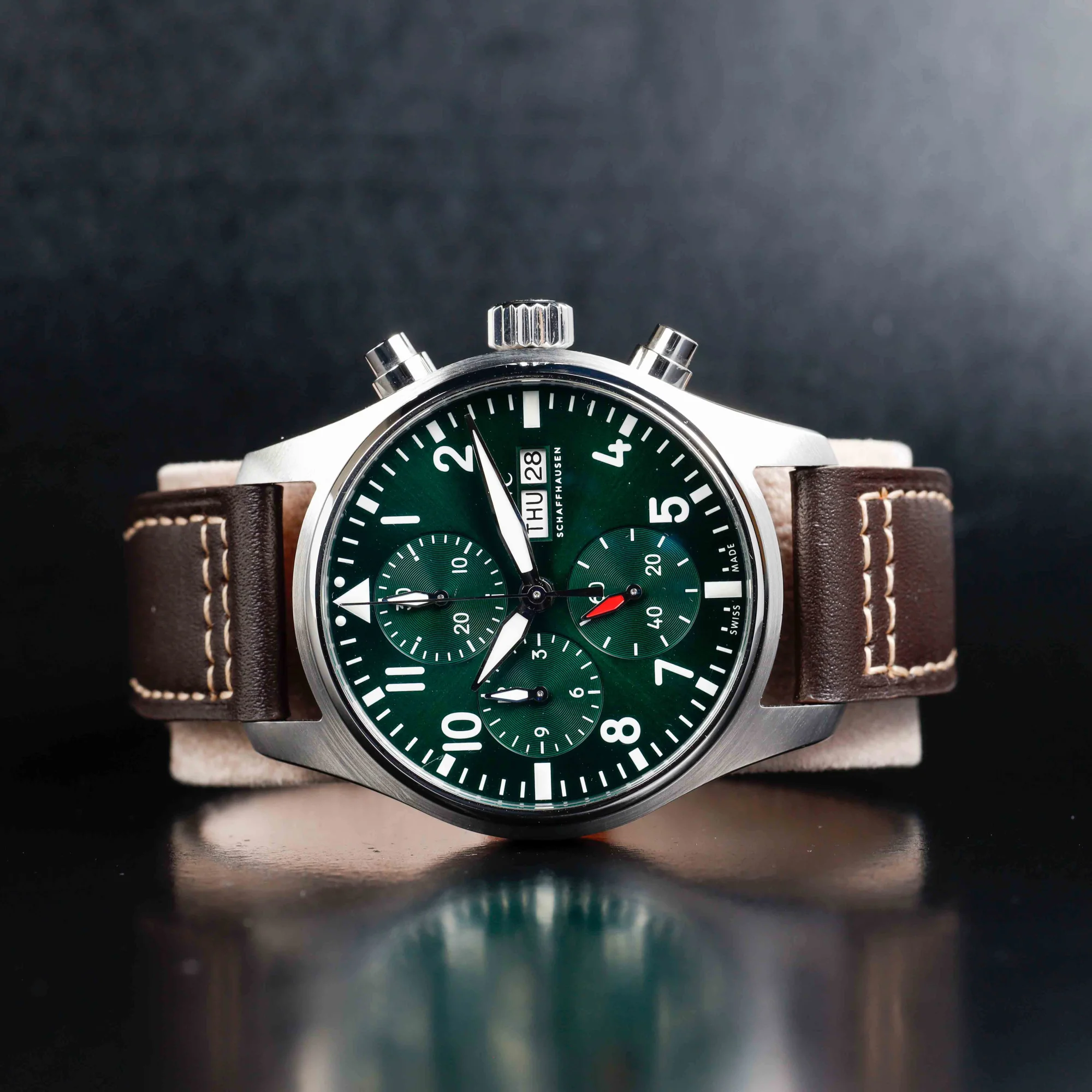 IWC Pilot Chronograph stahl 2