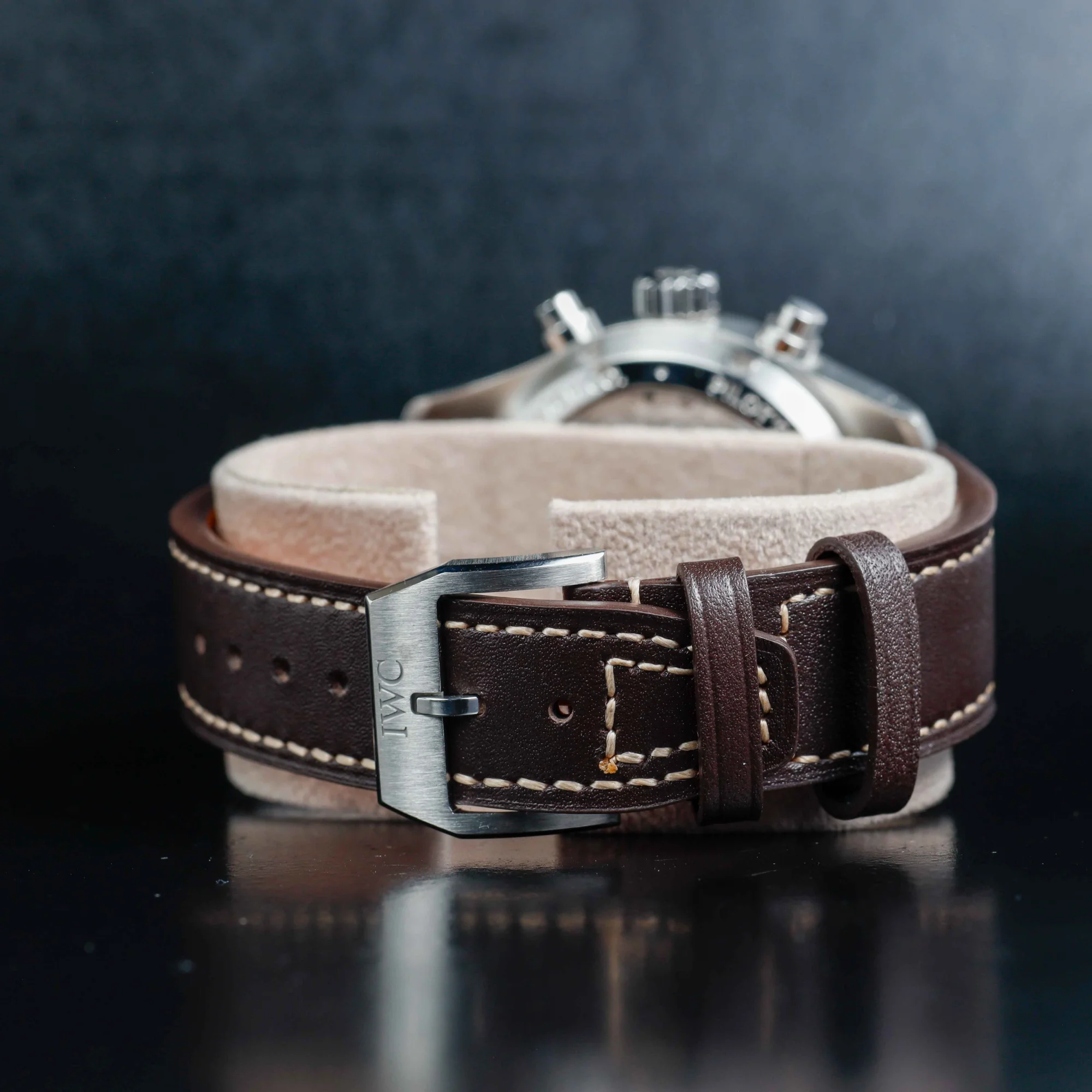 IWC Pilot Chronograph stahl 4