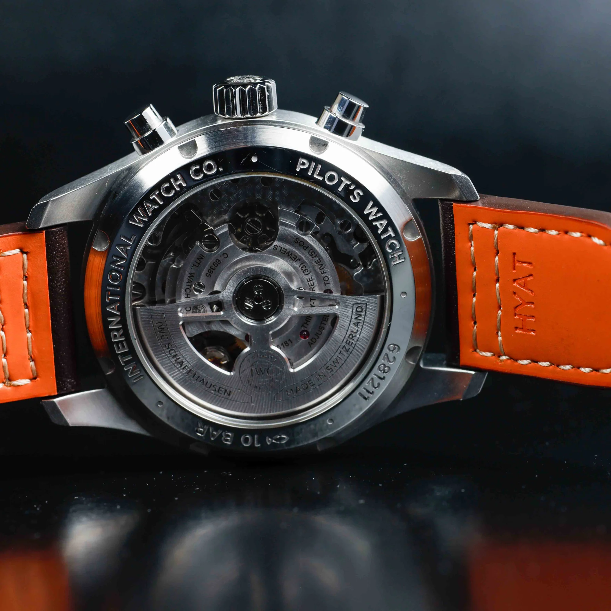 IWC Pilot Chronograph stahl 9