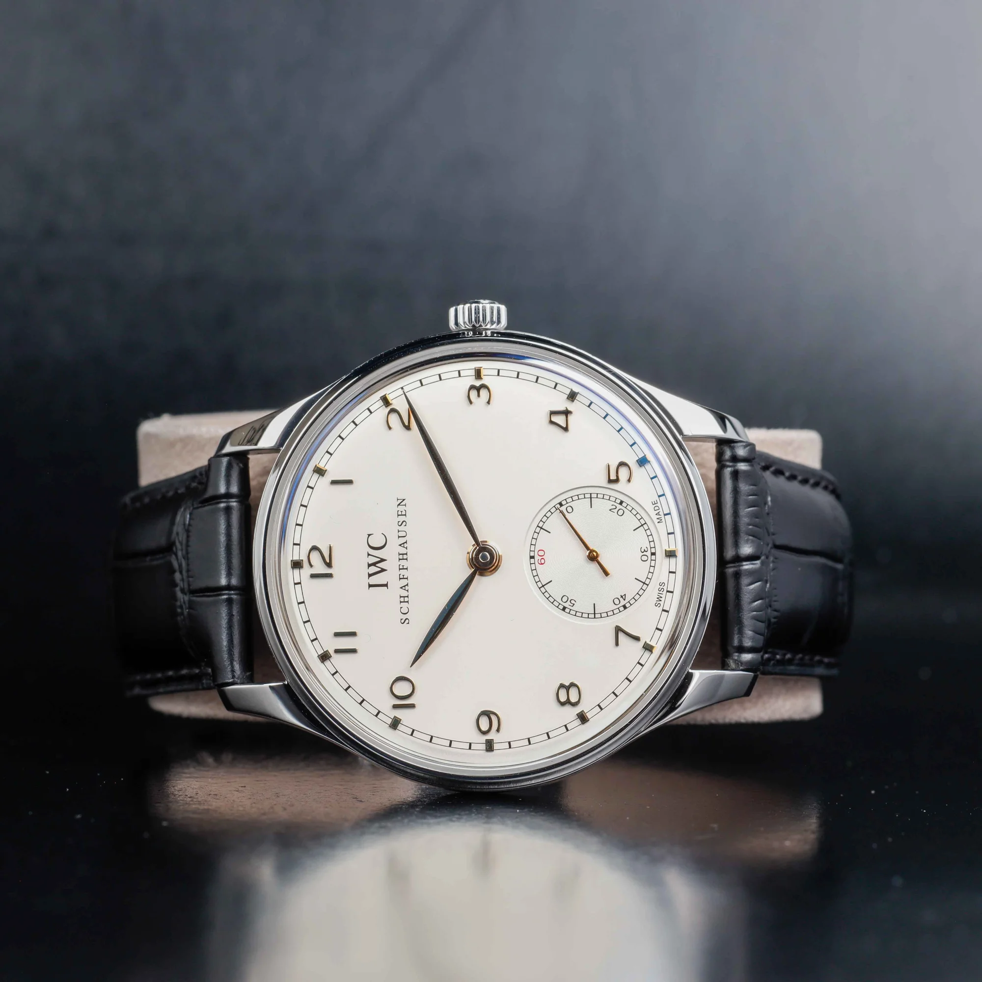 IWC Portuguese Hand-wound acciaio 2