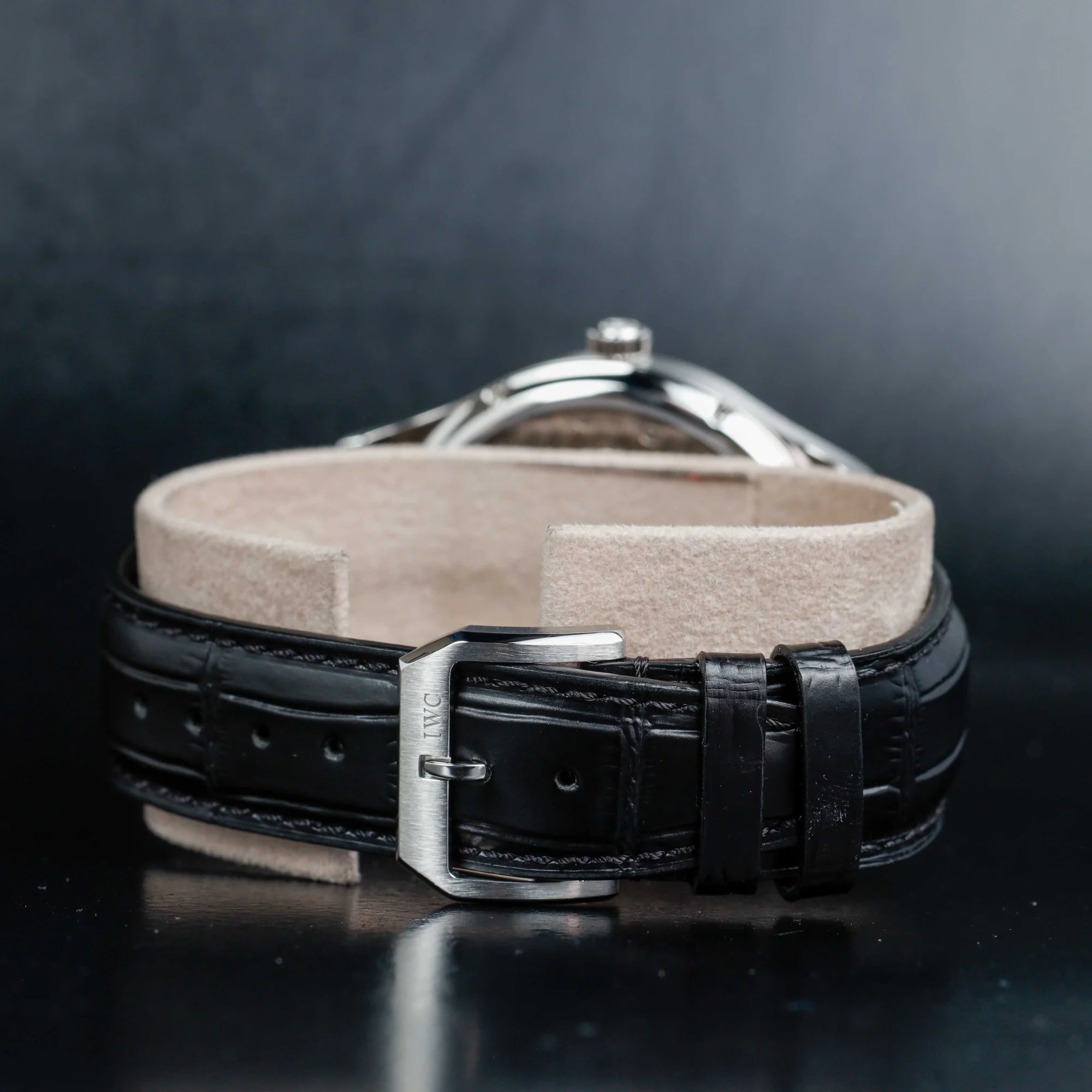 IWC Portuguese Hand-wound acciaio 4