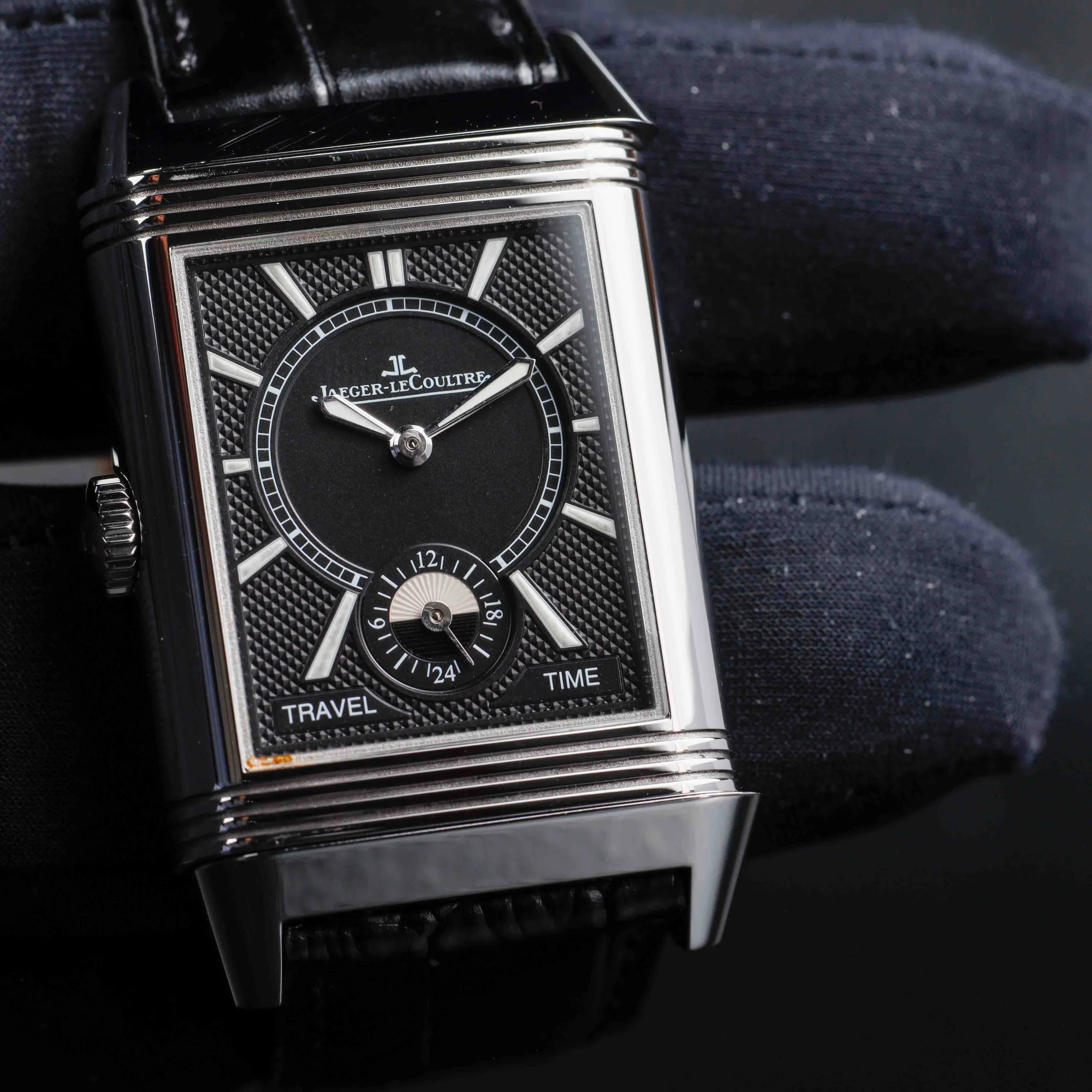Jaeger-LeCoultre Reverso Duoface stahl 9