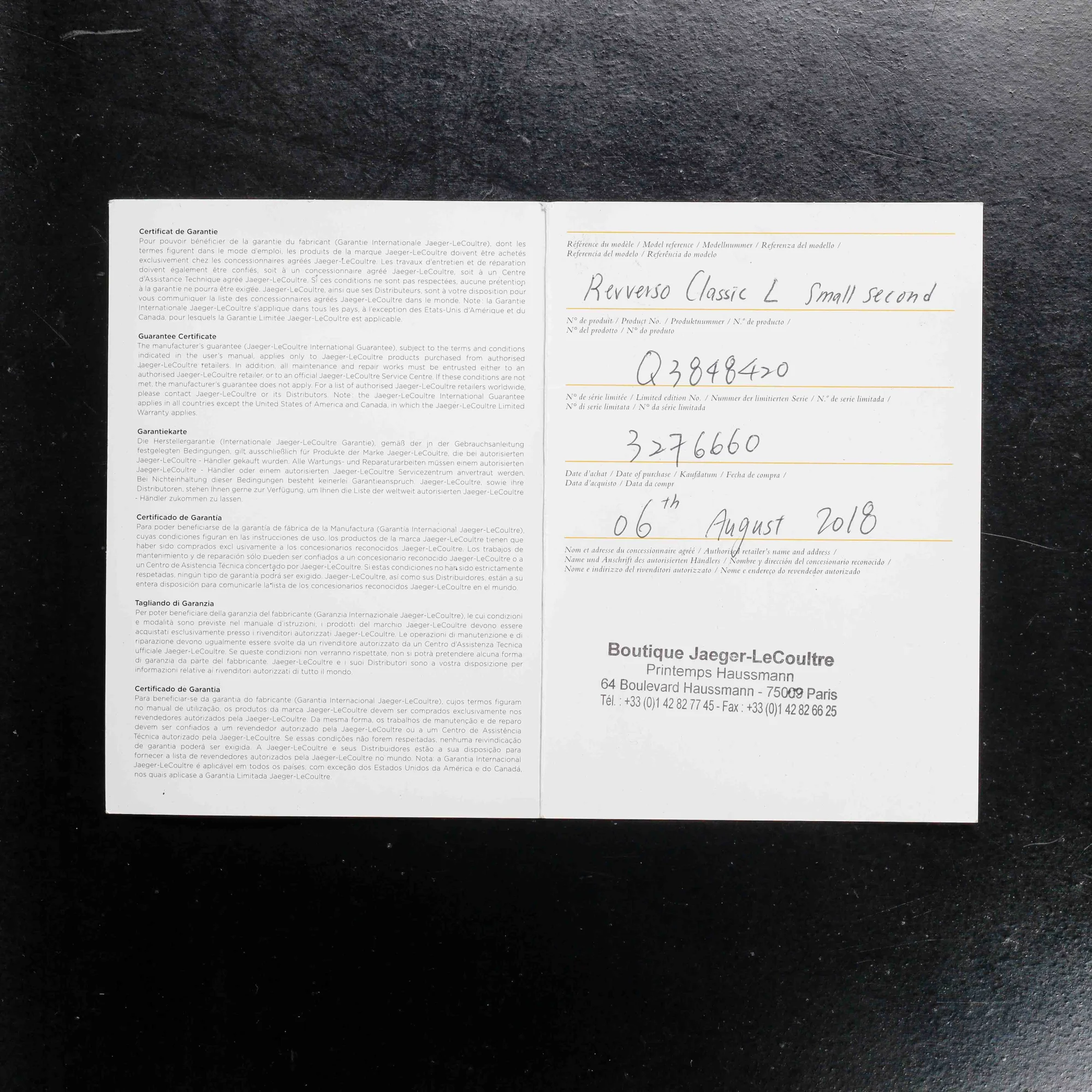 Jaeger-LeCoultre Reverso Duoface stahl 12
