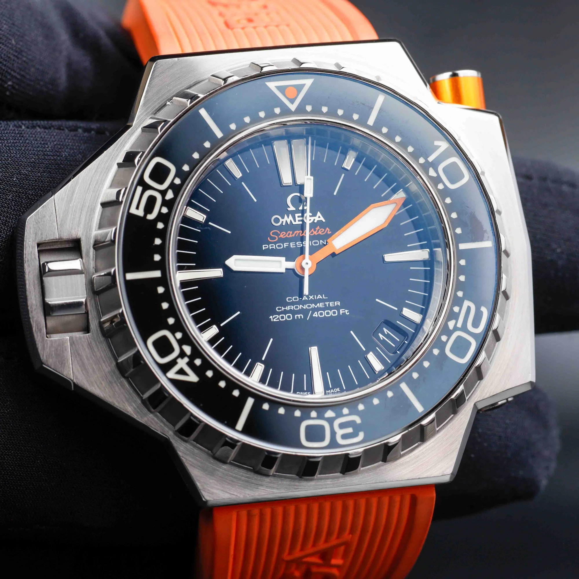 Omega Seamaster Ploprof 1200m acciaio 9