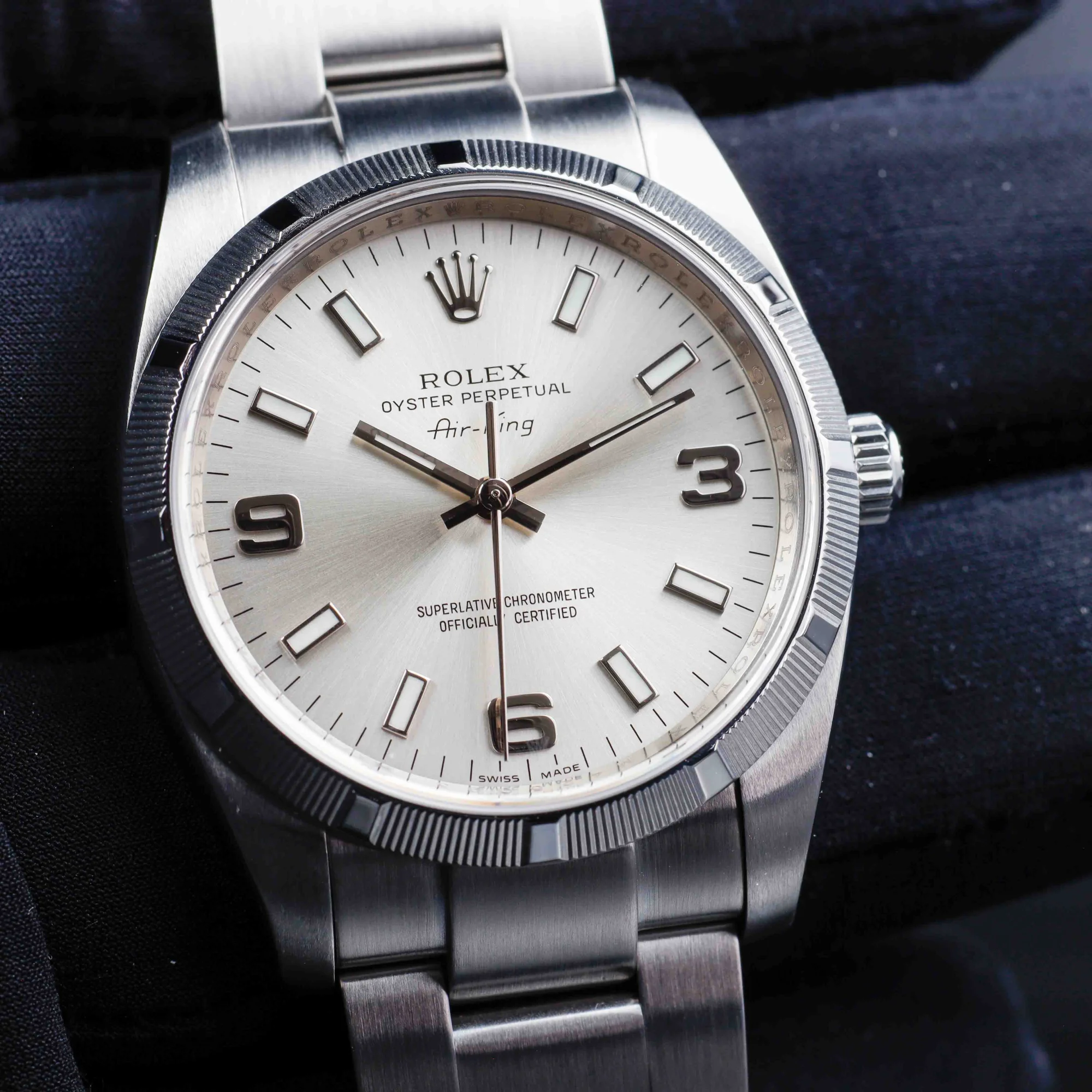 Rolex Air-king 34 acciaio 10