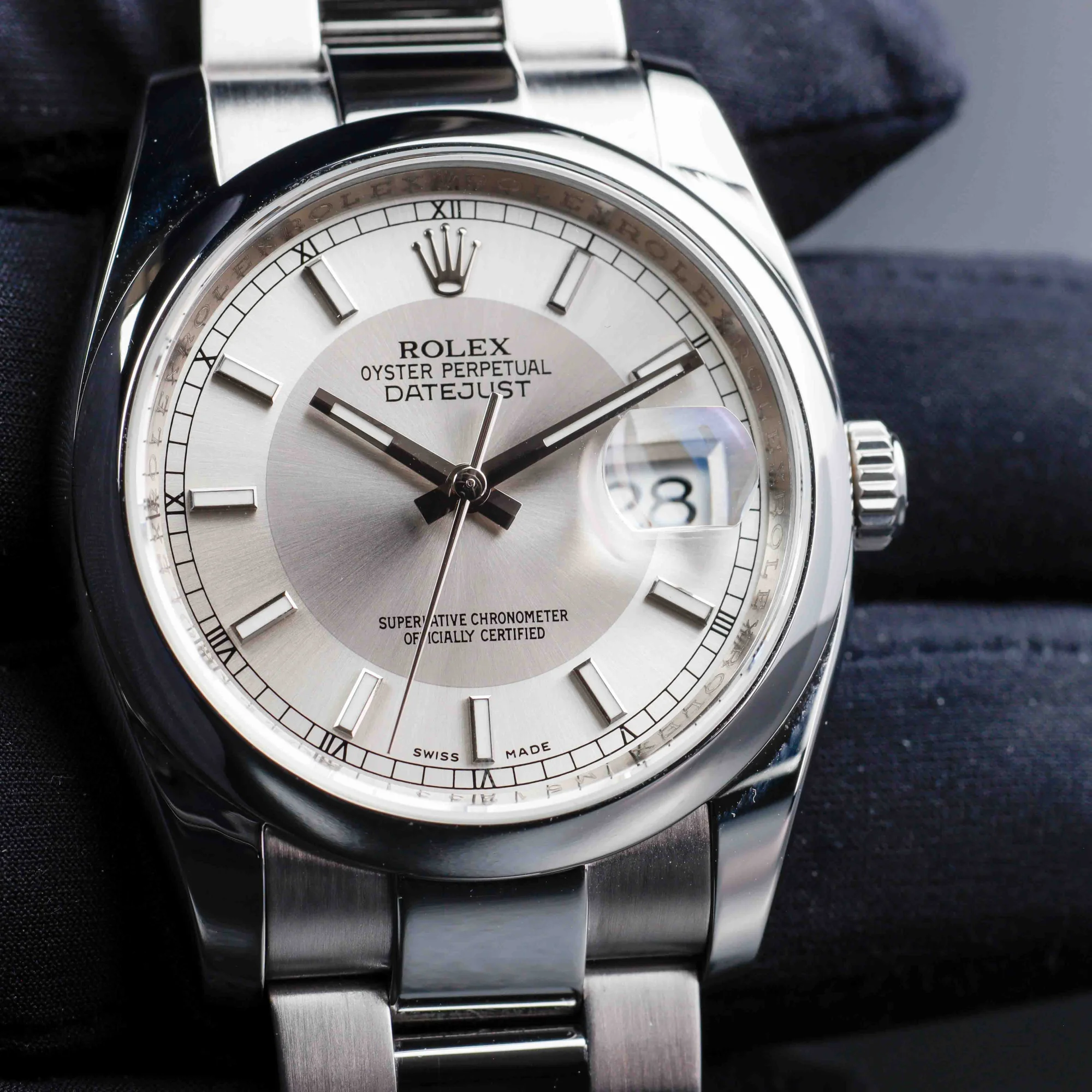 Rolex Datejust 36 stahl 10