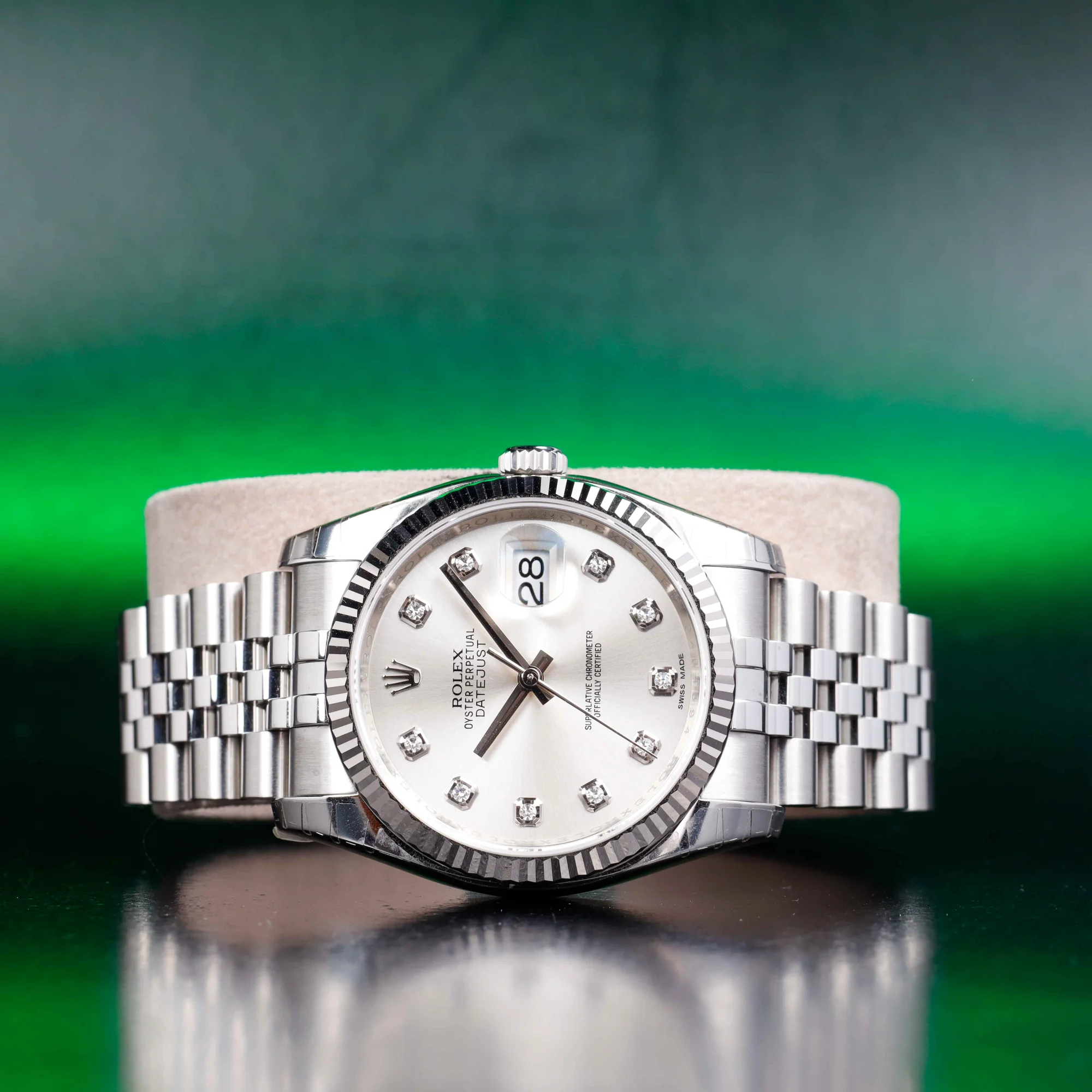 Rolex Datejust 36 nos Condition acier/or blanc