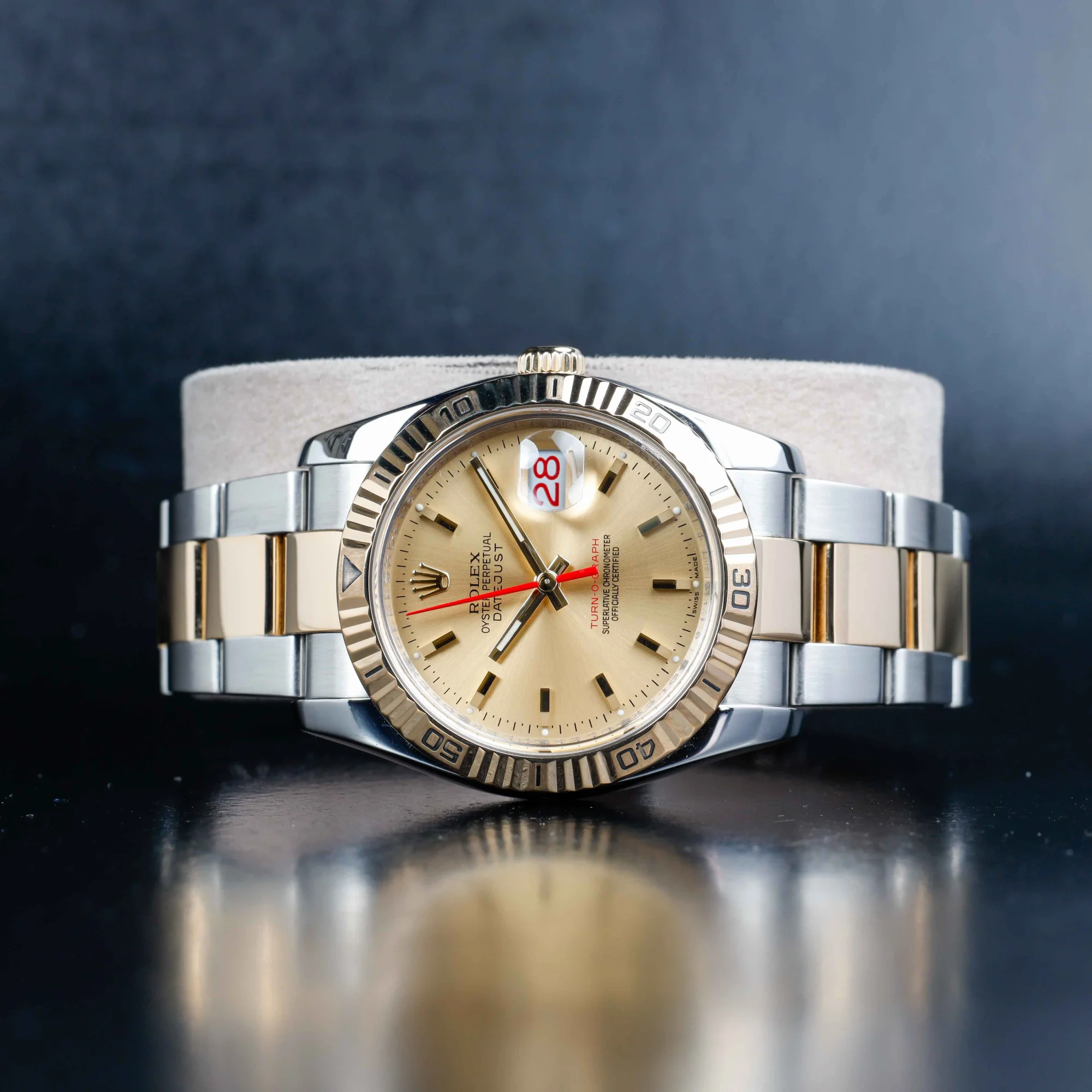 Rolex Datejust Turn-o-graph stahl/gelbgold 2