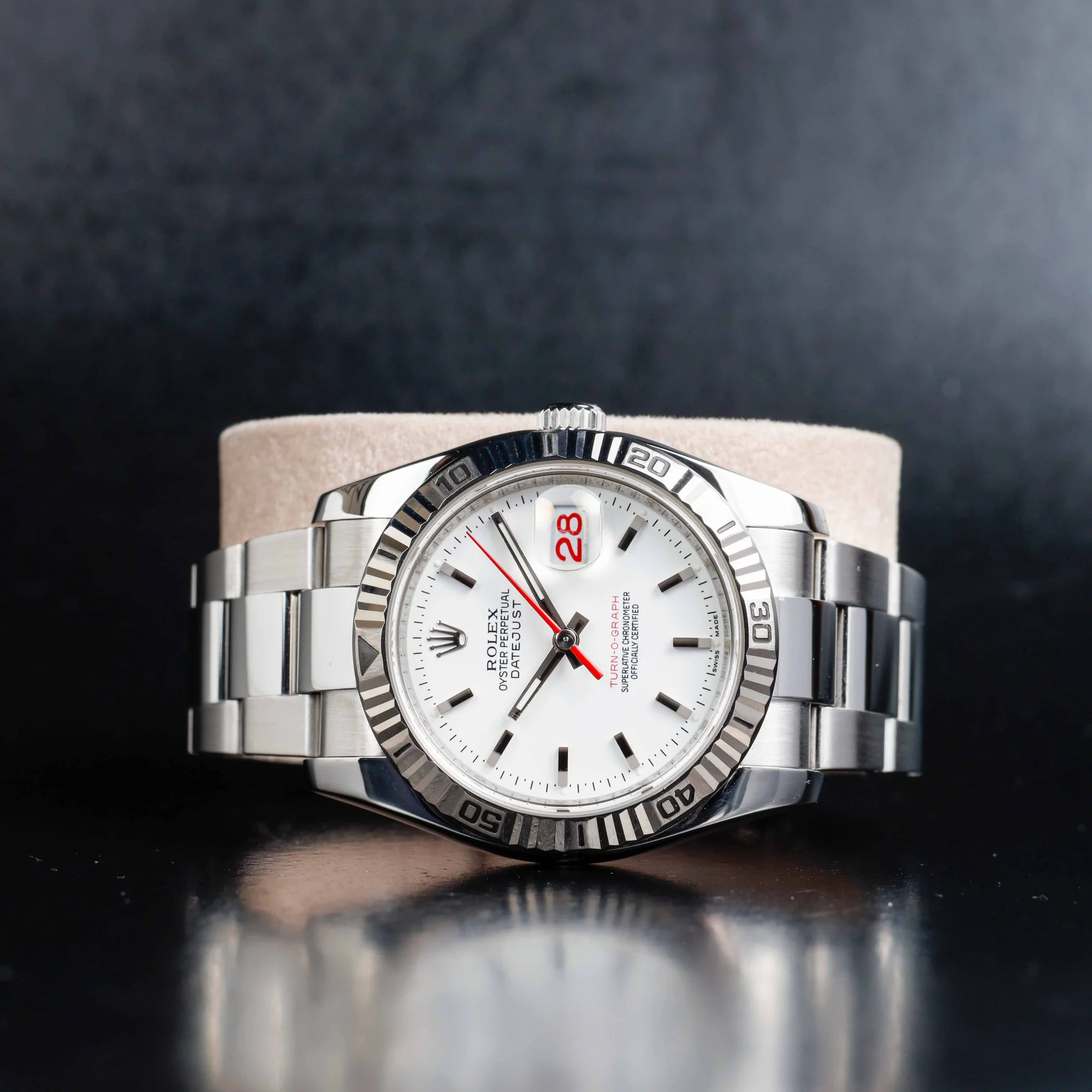 Rolex Datejust Turn-o-graph stahl/weißgold 2