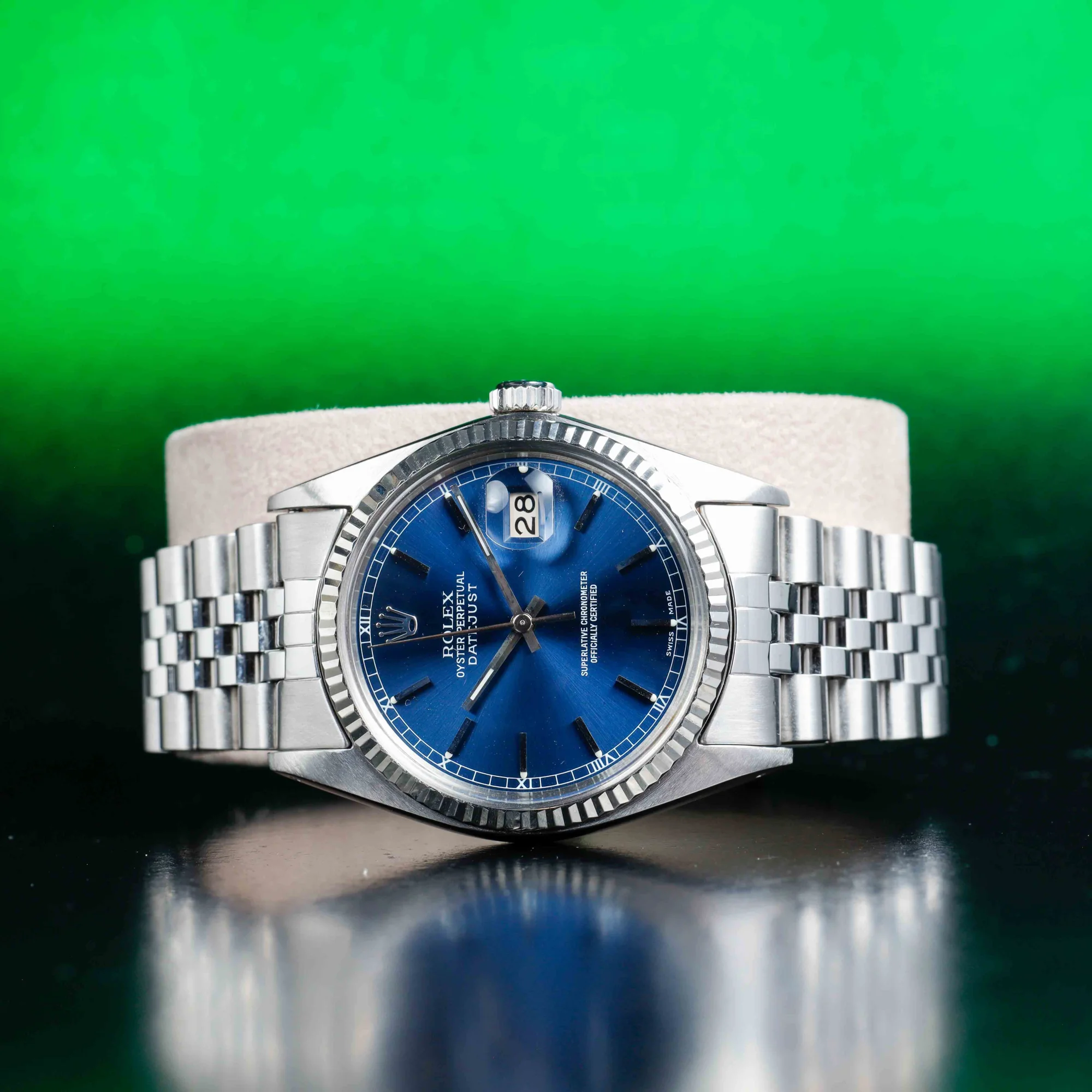 Rolex Datejust 36 acier/or blanc