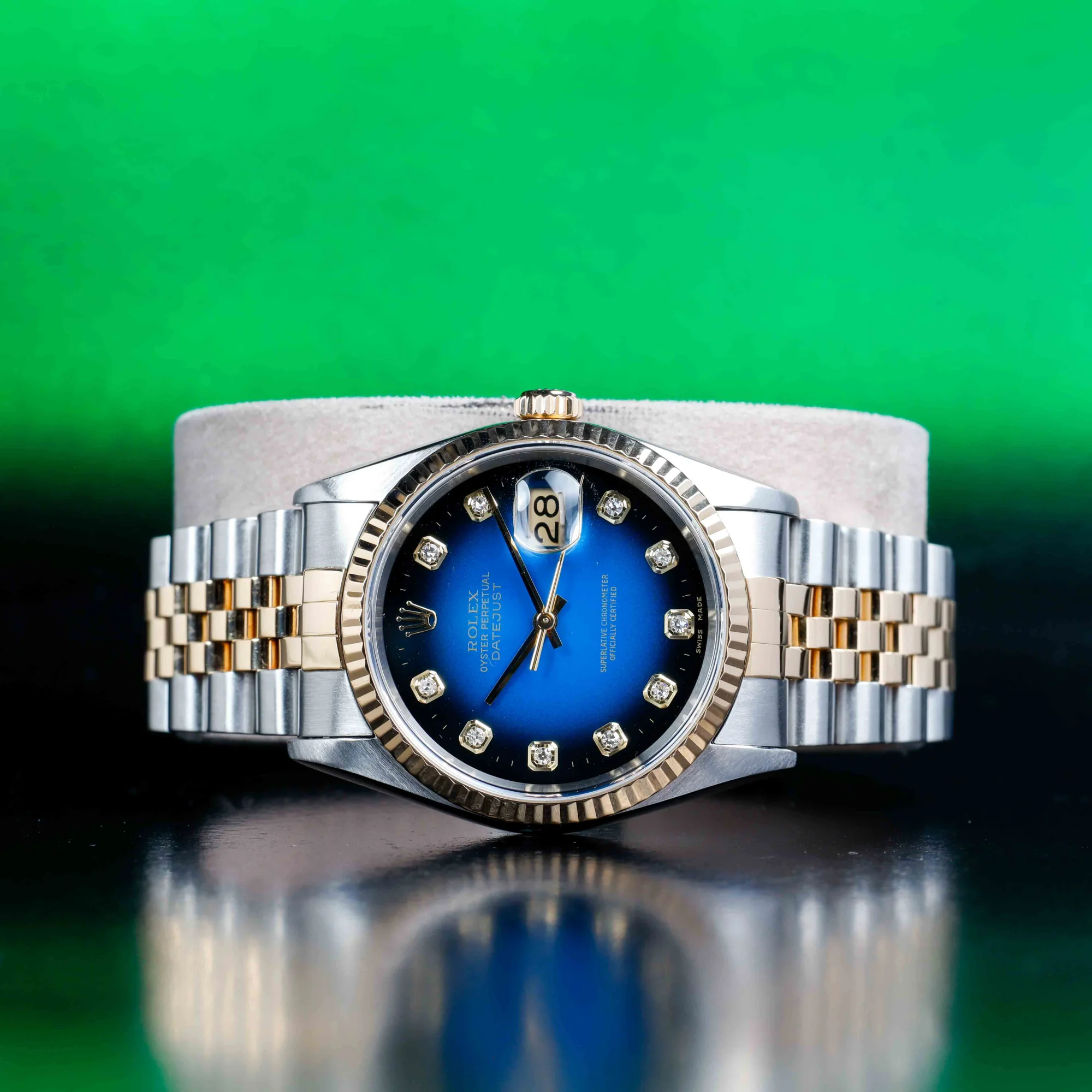 Rolex Datejust 36 acier/or jaune