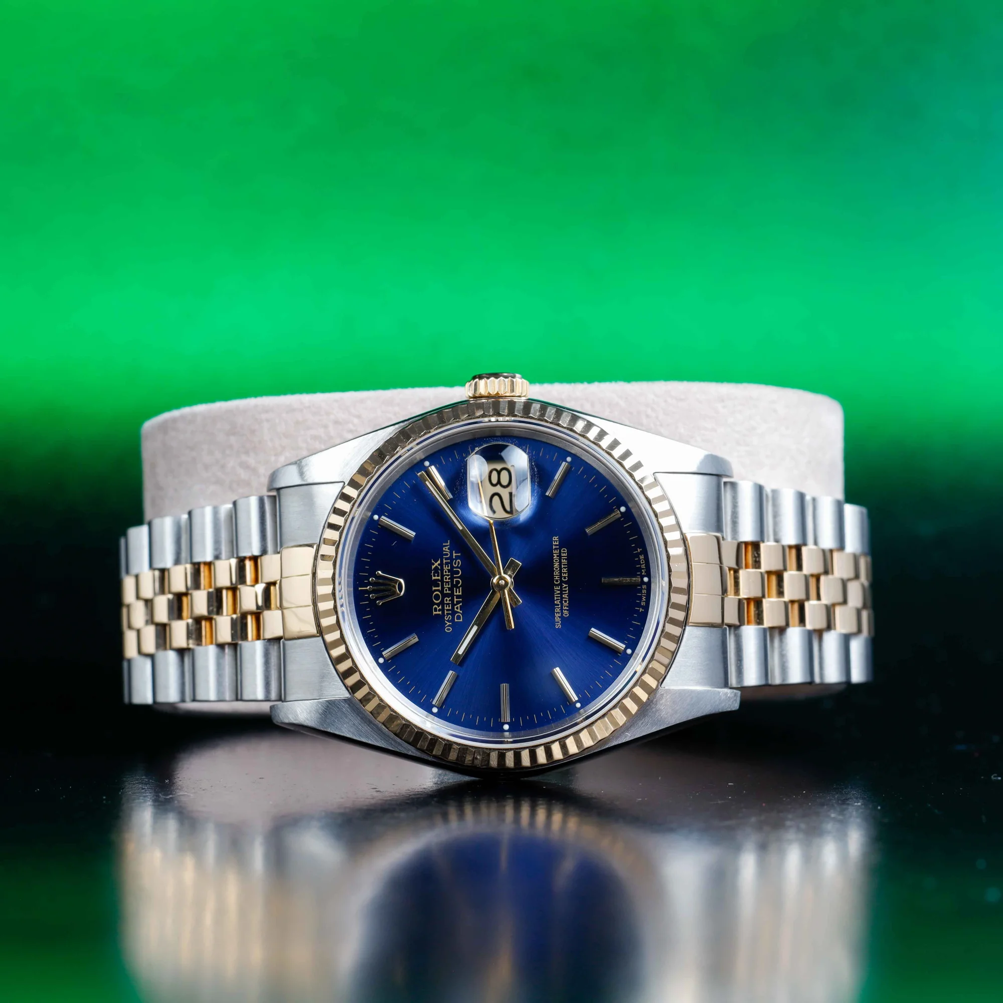 Rolex Datejust 36 stahl/gelbgold