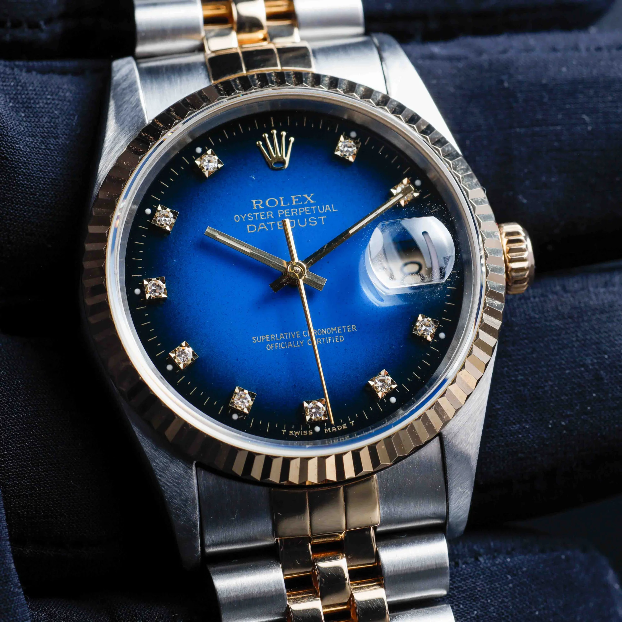 Rolex Datejust 36 stahl/gelbgold 10