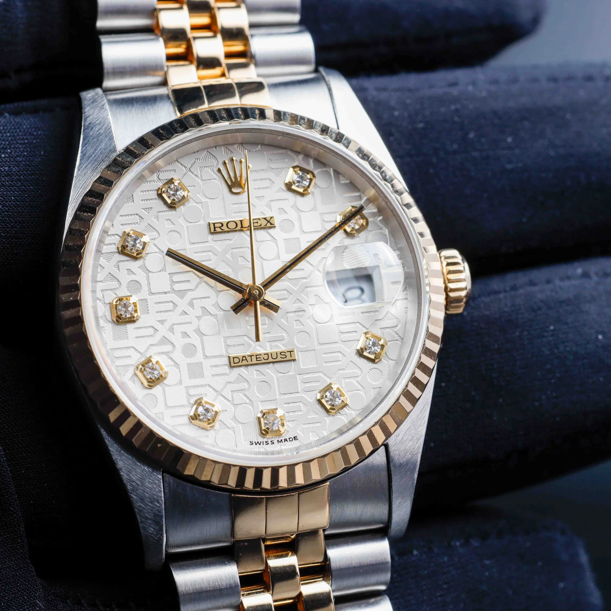 Rolex Datejust 36 acier/or jaune 10