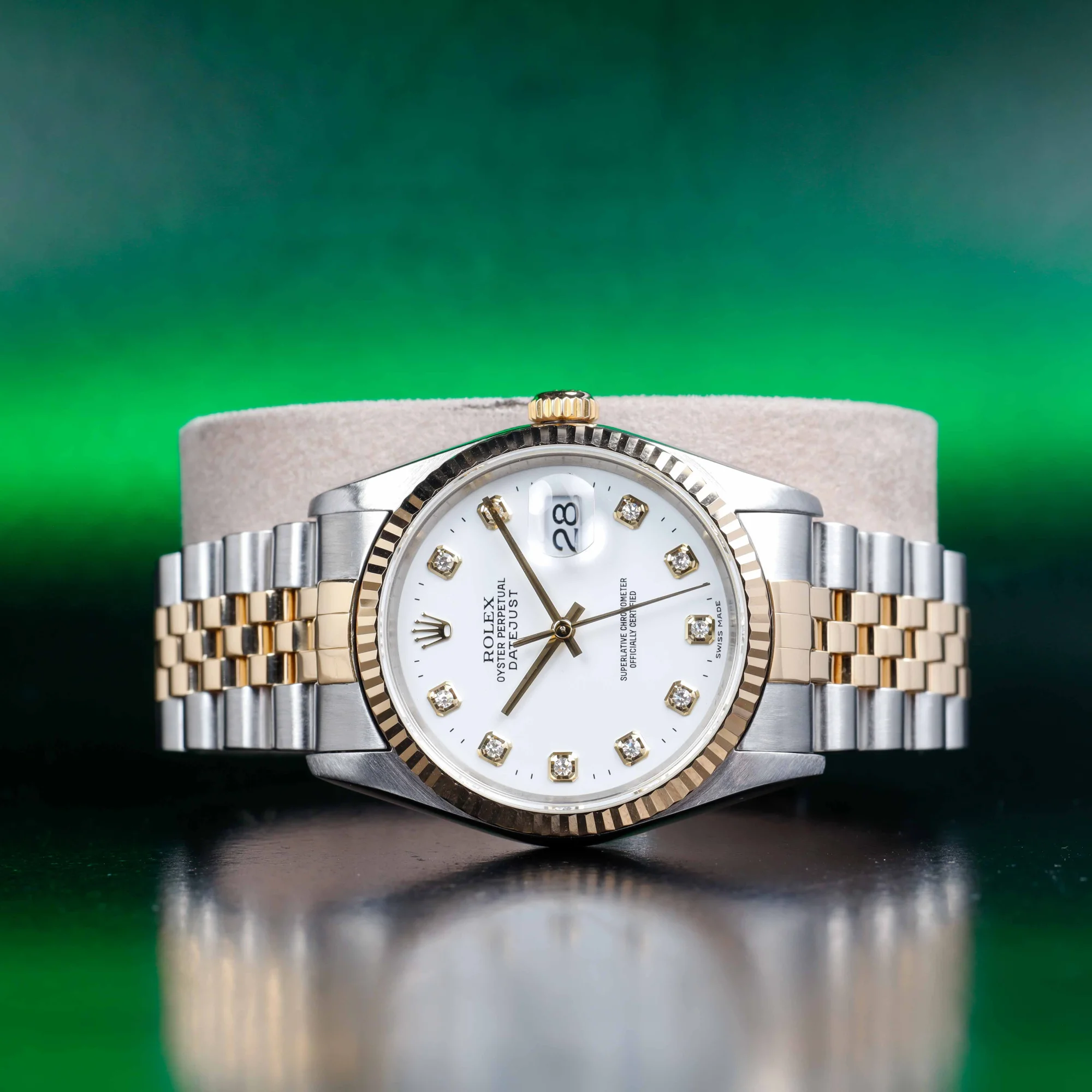Rolex Datumjust 36 stahl/gelbgold