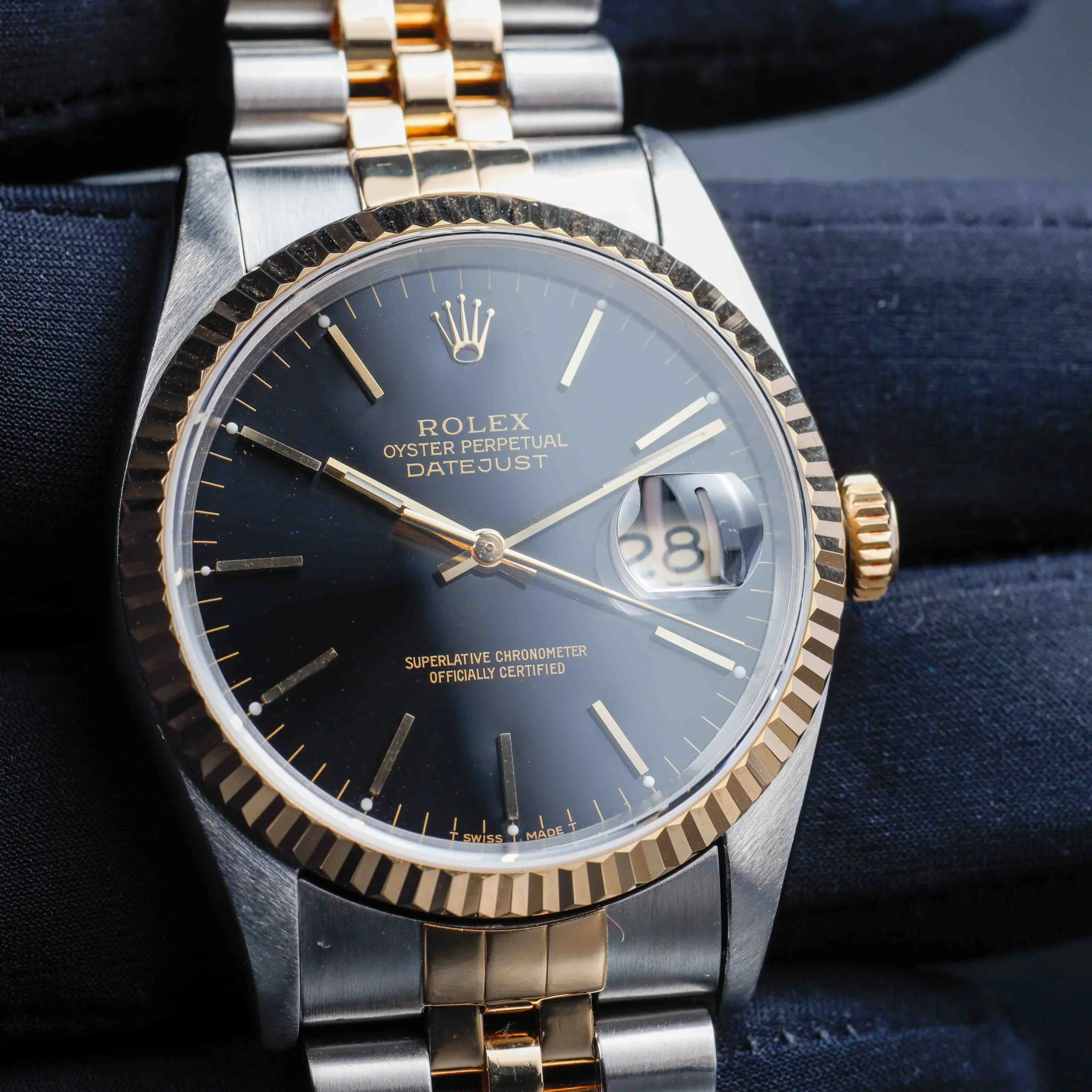 Rolex Datejust 36 acciaio/oro giallo 9