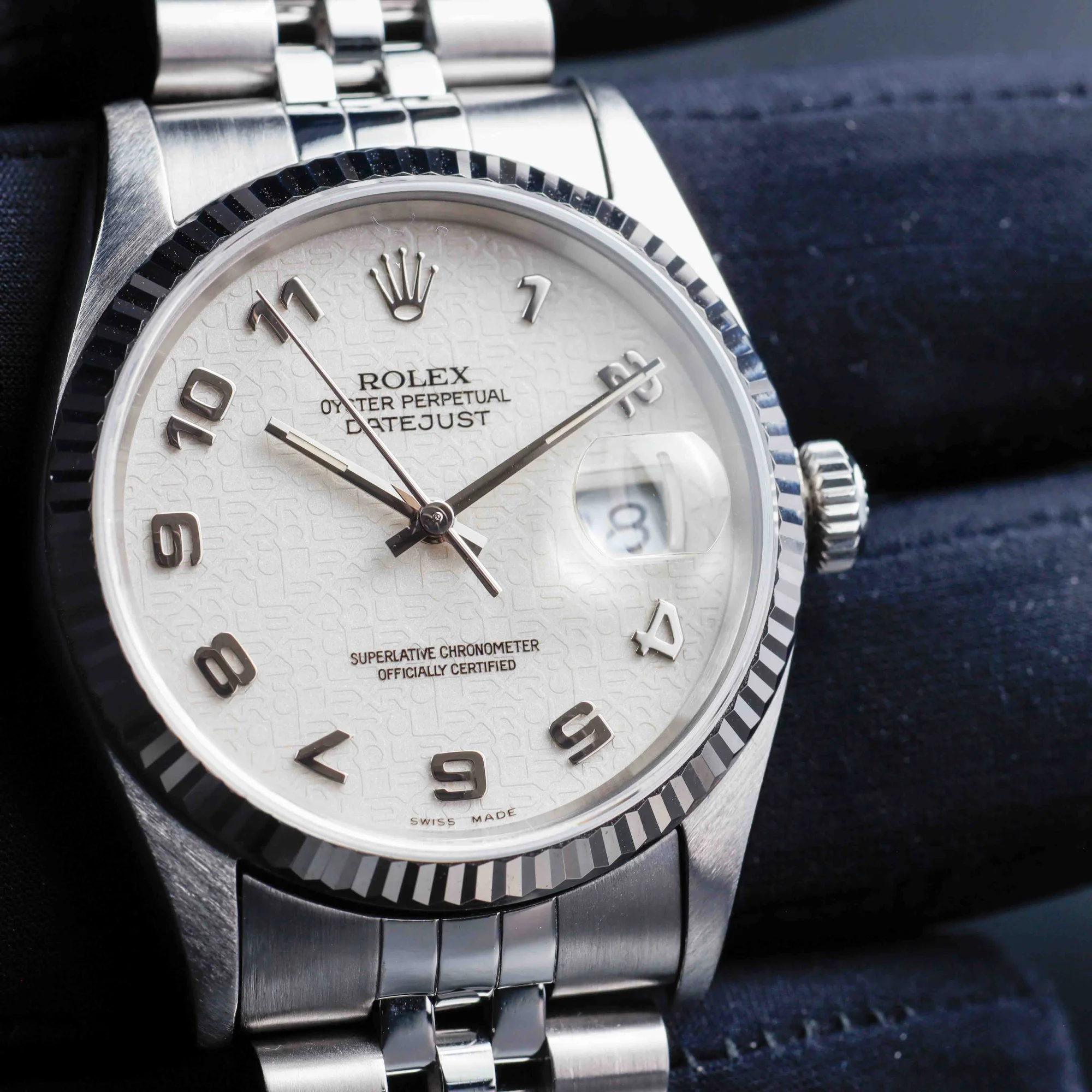Rolex Datejust 36 acciaio/oro bianco 10