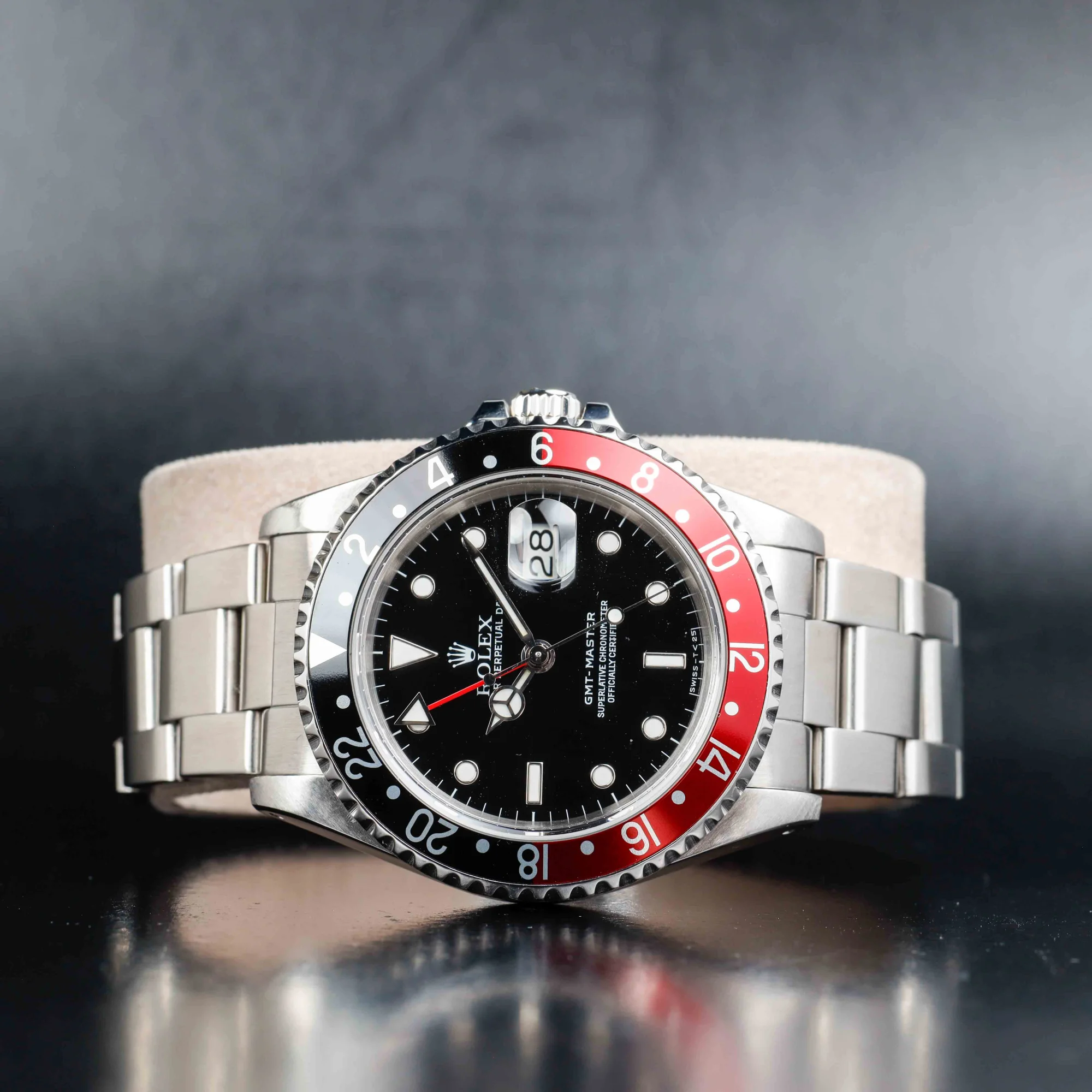 Rolex Gmt-master coke acier 2