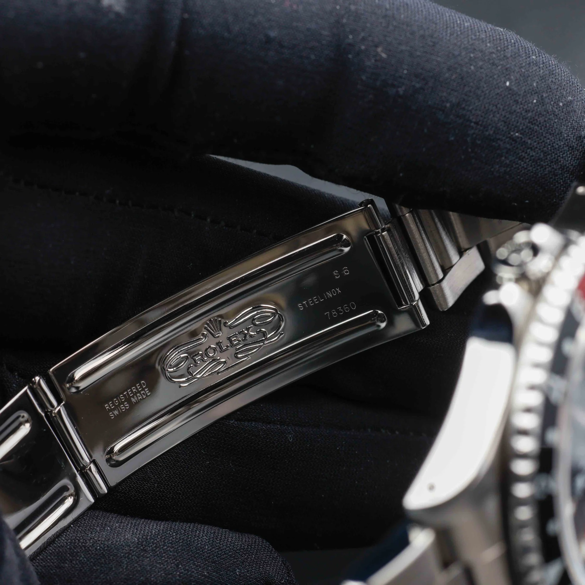 Rolex Gmt-master coke acier 12