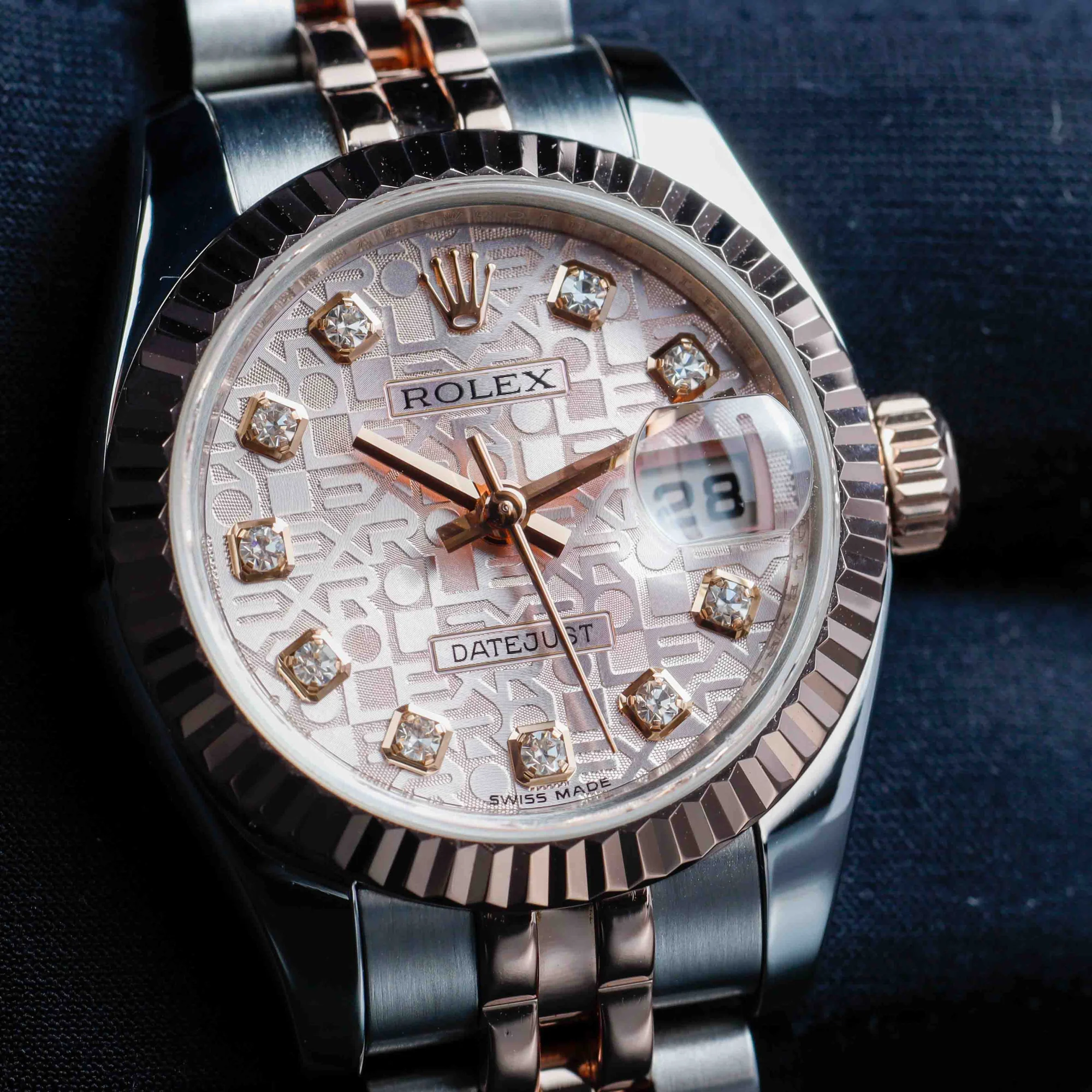 Rolex Lady-datejust 26 steel/pink gold 10