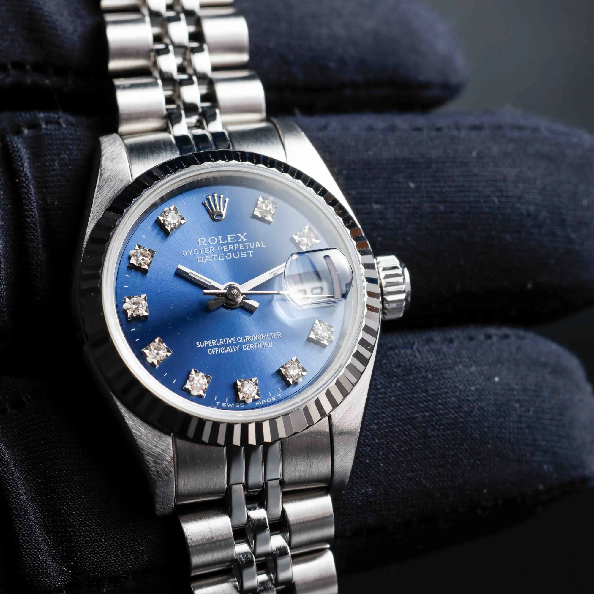Rolex Lady-datejust 26 acier/or blanc 10