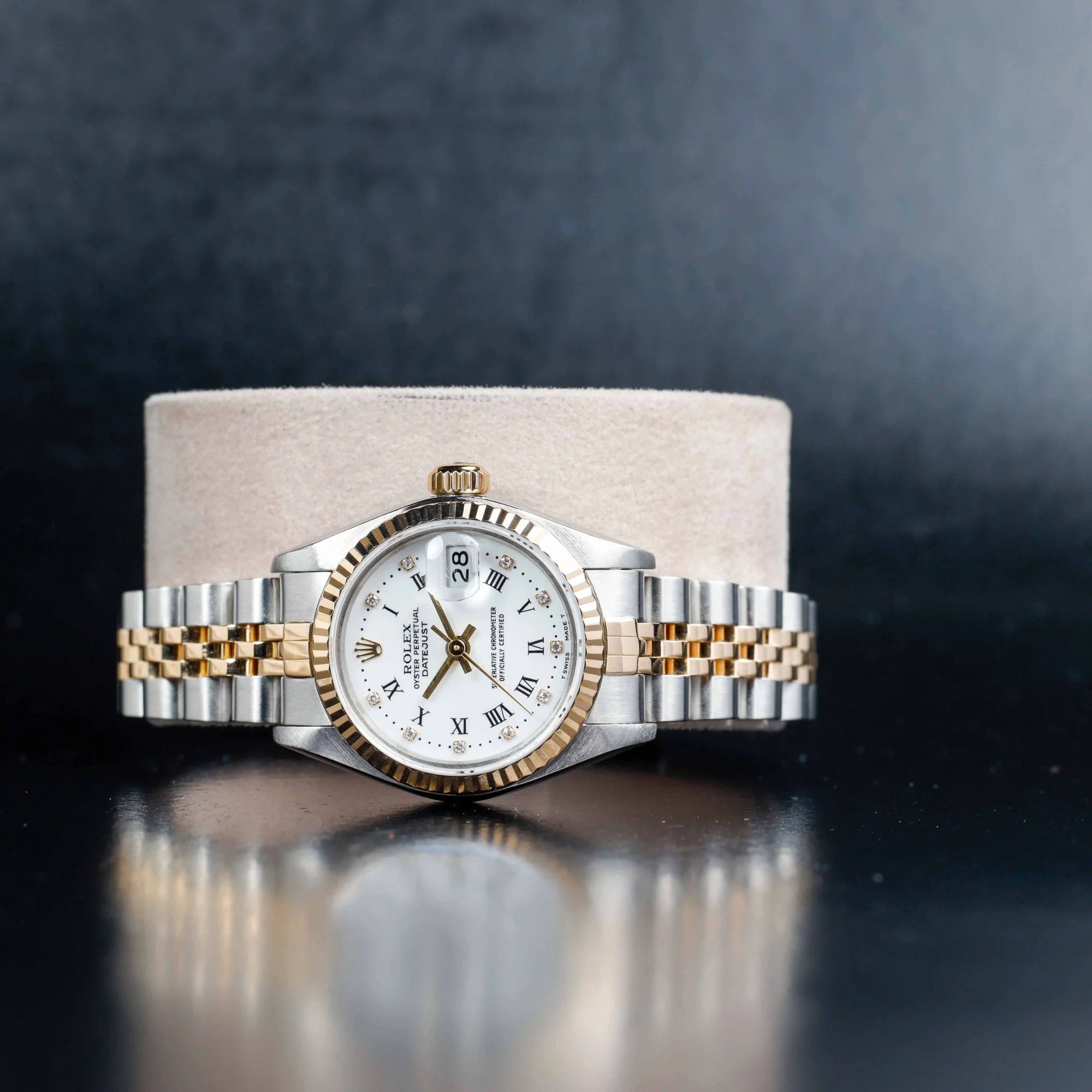 Rolex Lady-datejust 26 acier/or jaune 2