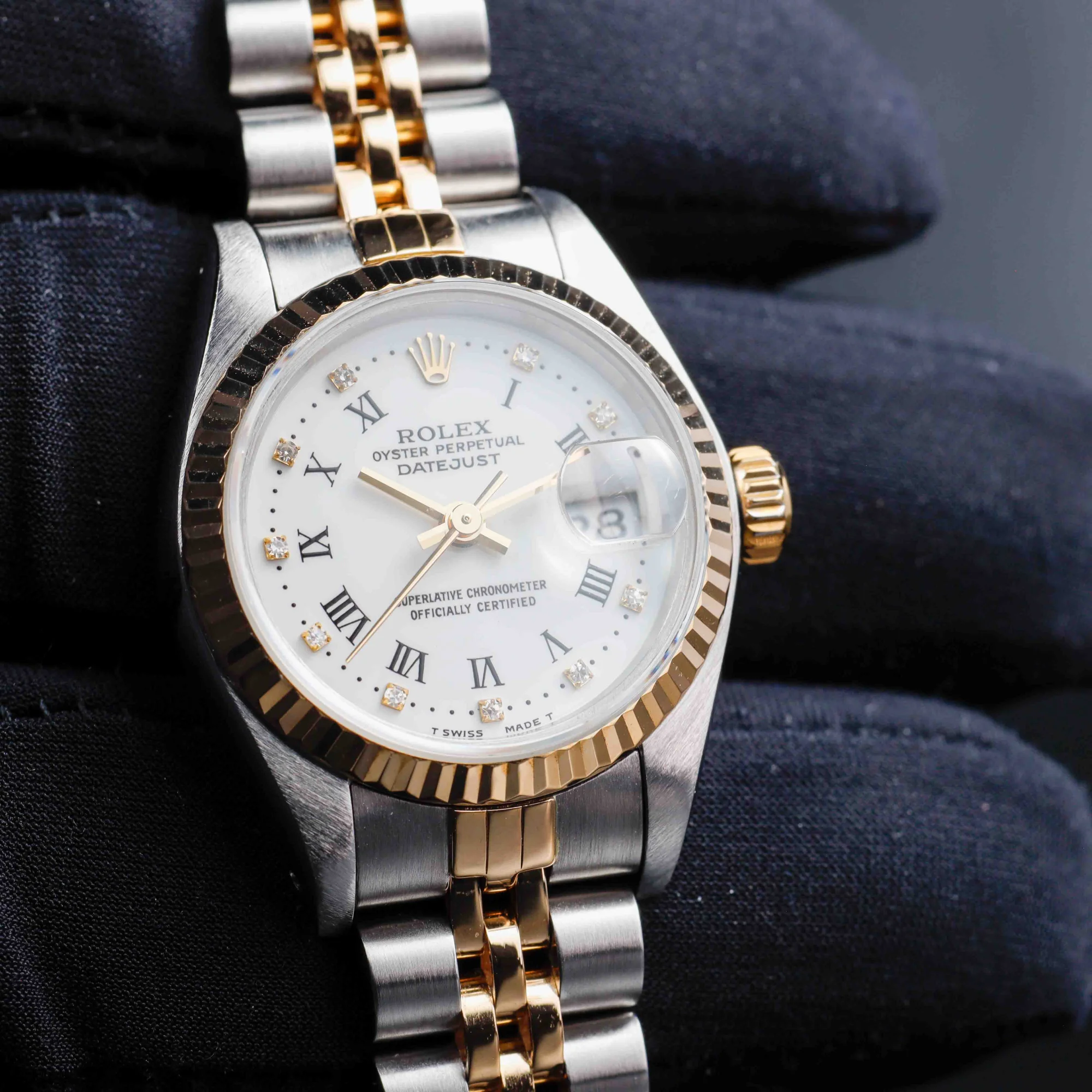 Rolex Lady-datejust 26 acier/or jaune 10