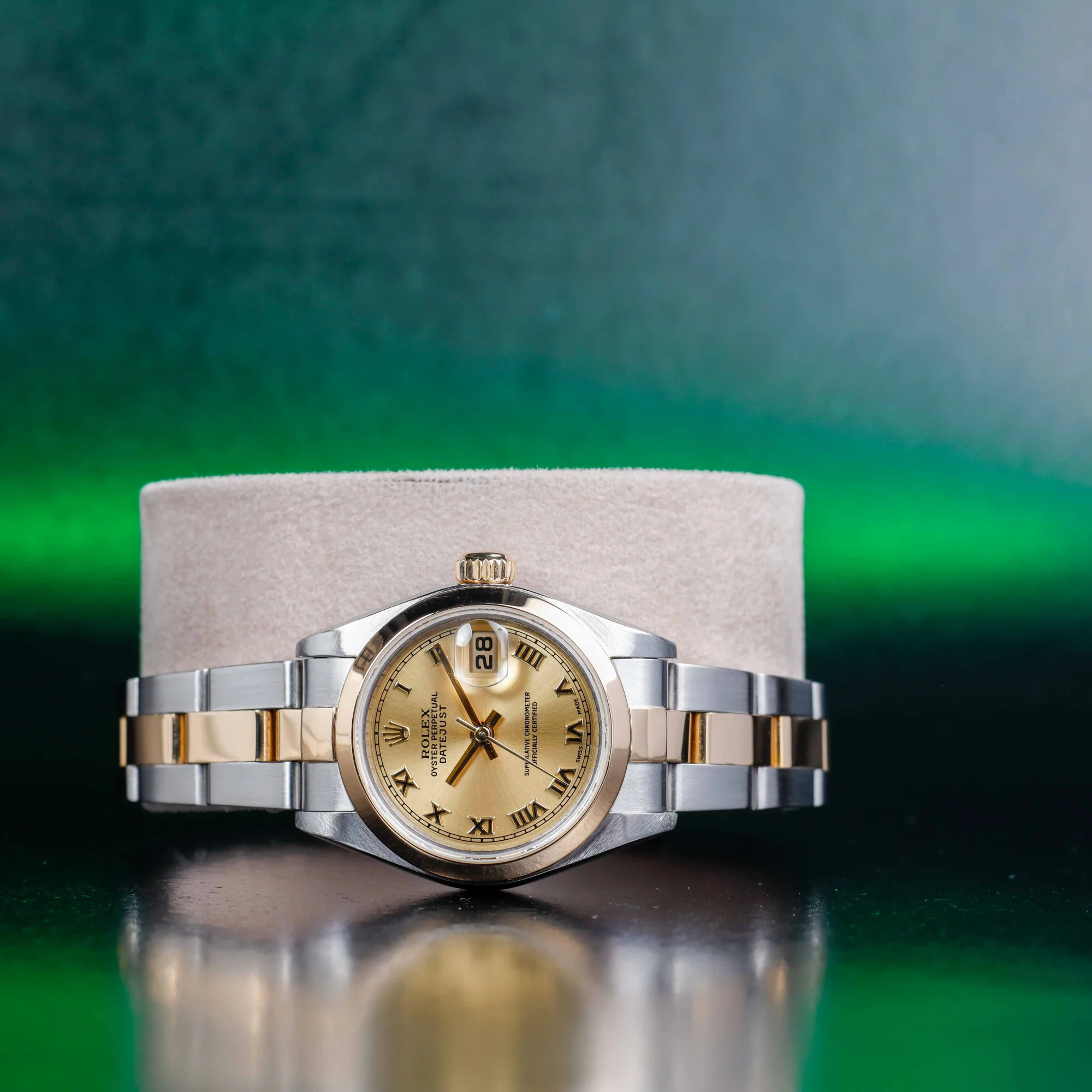 Rolex Dame-datejust 26 stahl/gelbgold