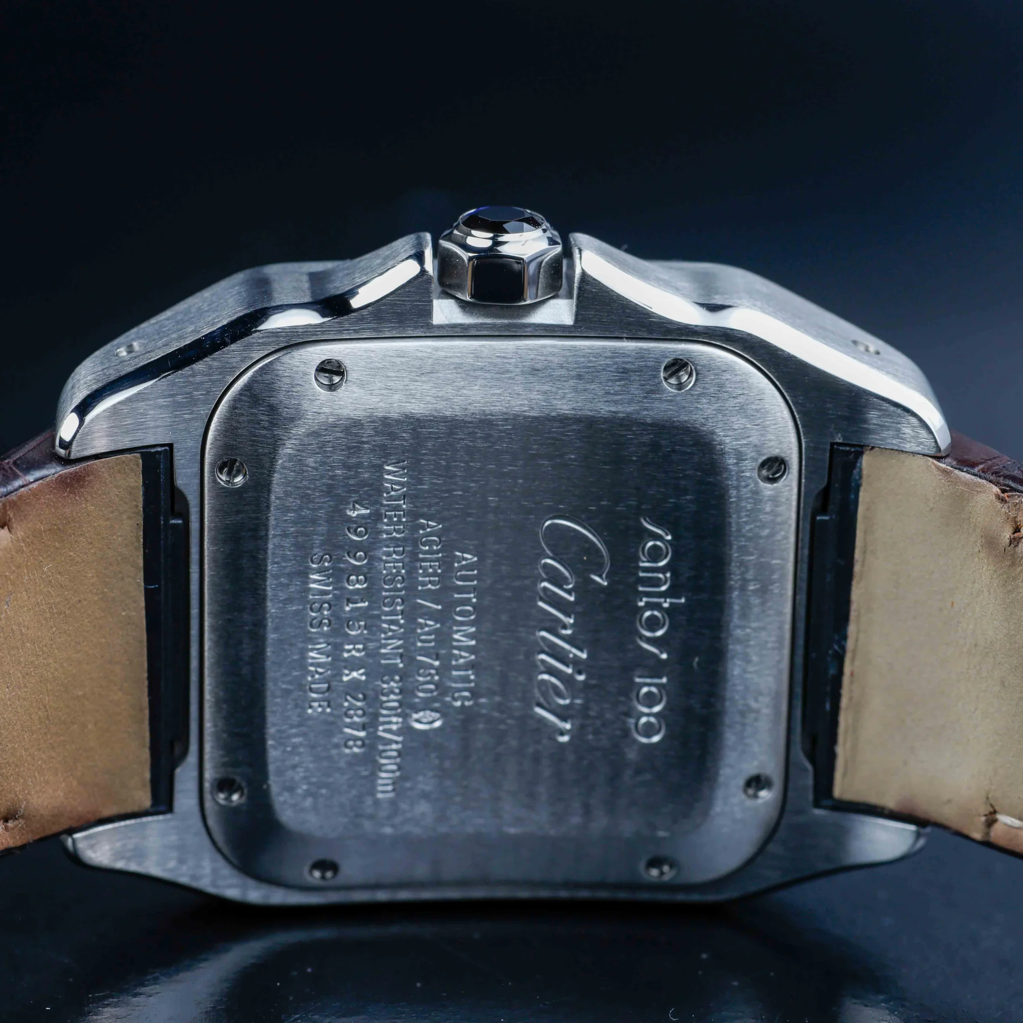 Cartier Santos 100 stahl/roségold 10