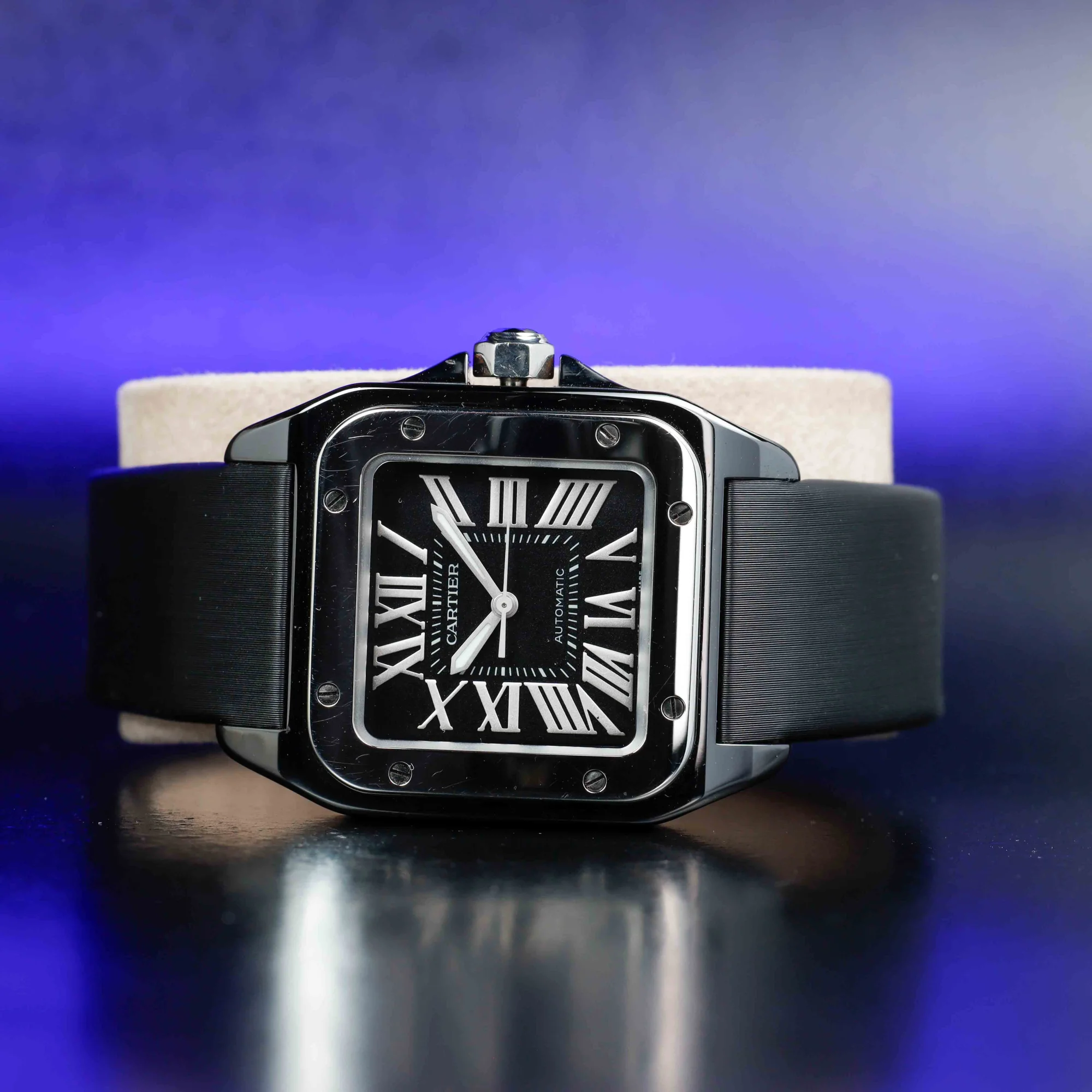 Cartier Santos 100 stahl