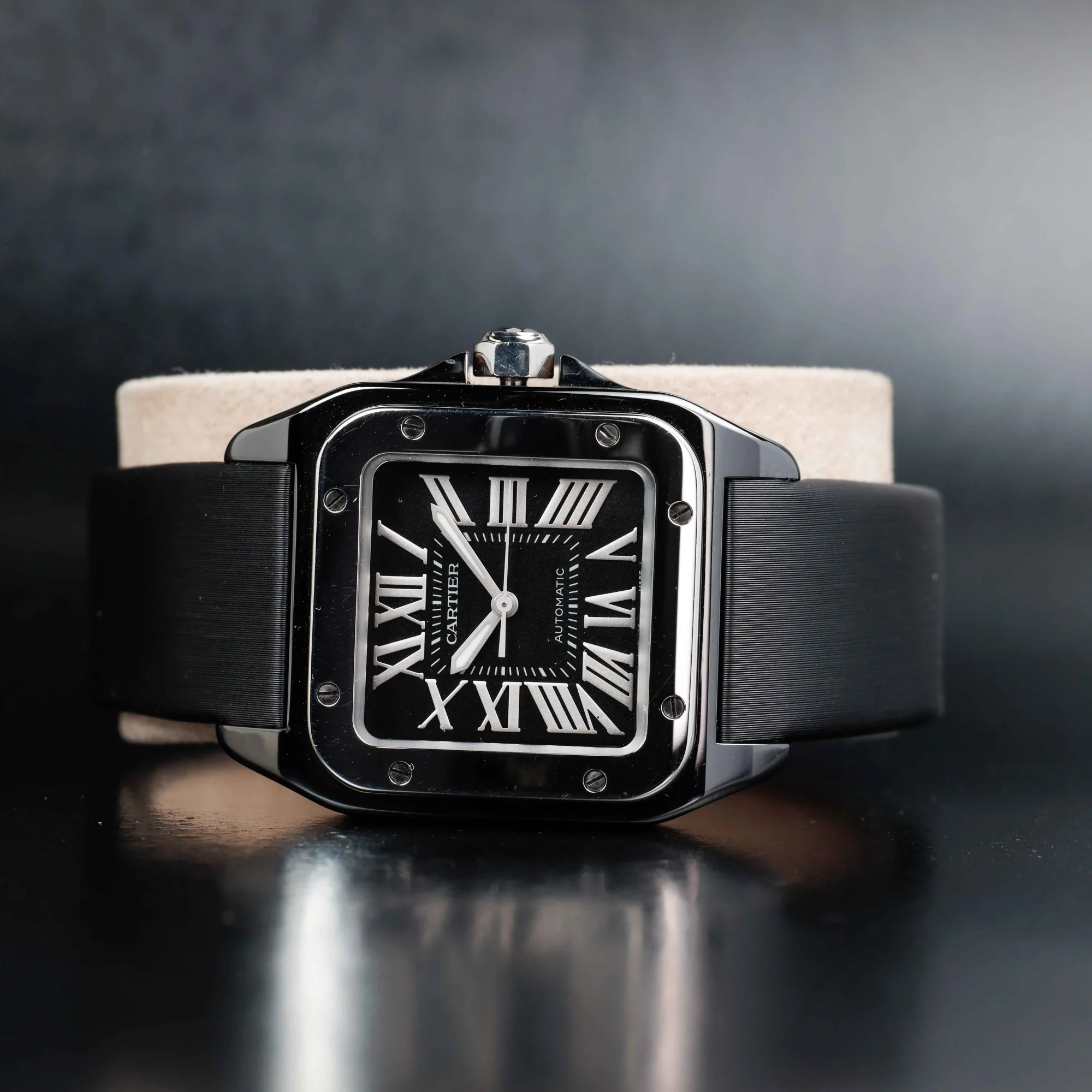 Cartier Santos 100 acciaio 2