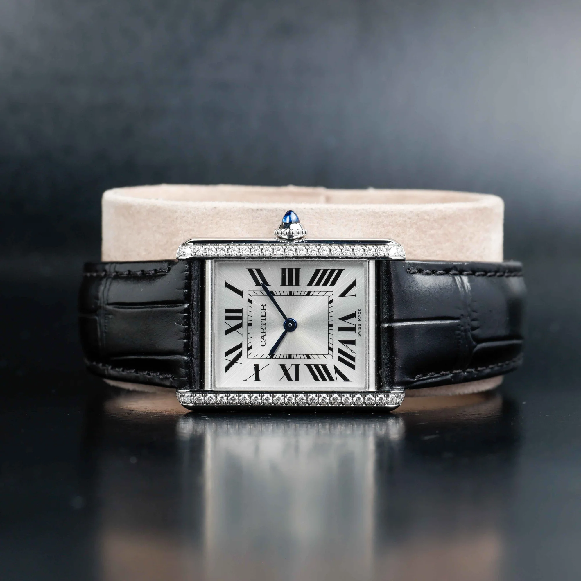 Cartier Tank Muss stahl 2