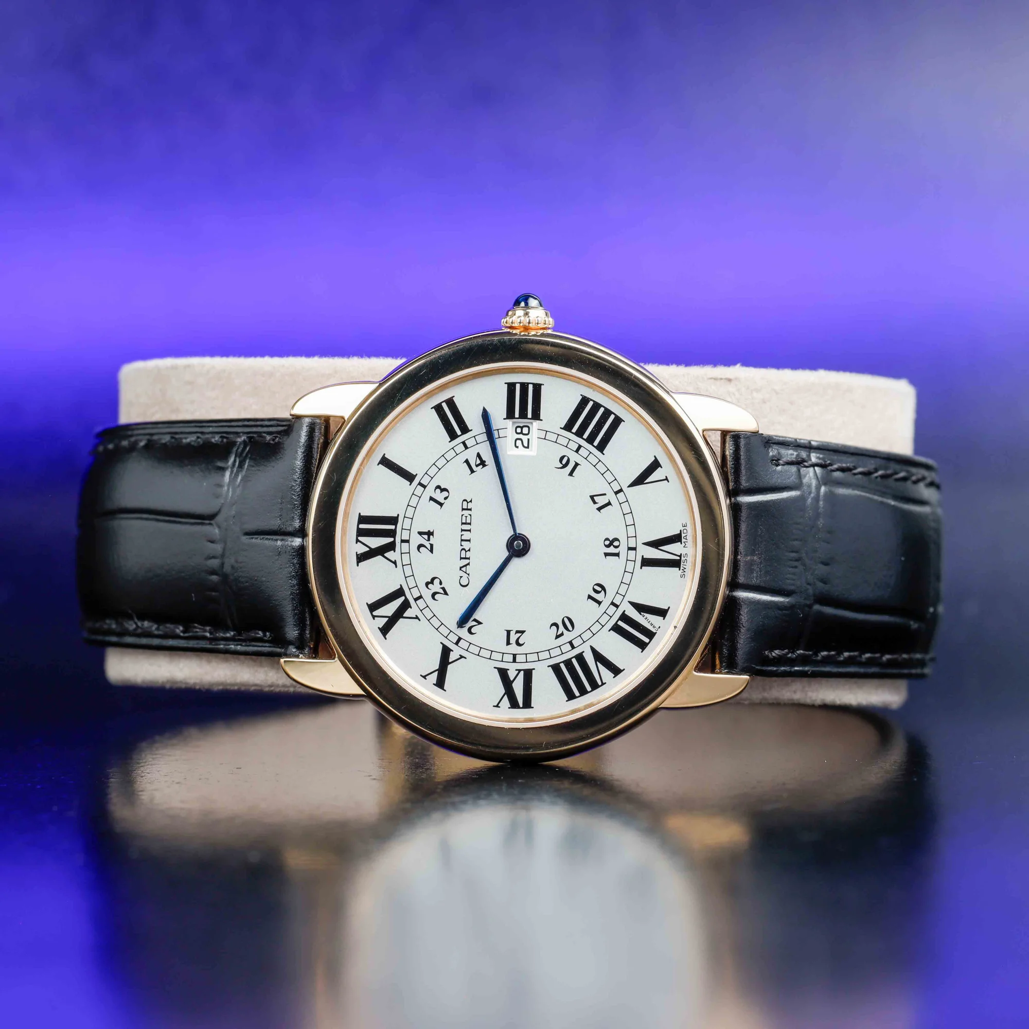 Cartier Ronde Solo acciaio/oro giallo