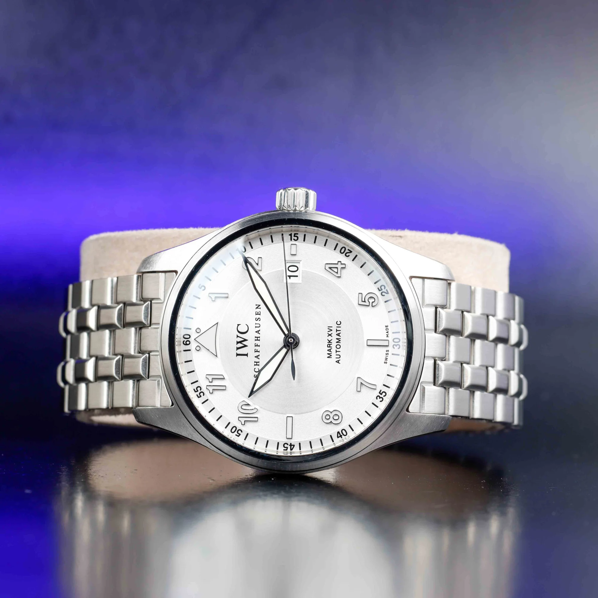 IWC Pilot Spitfire Mark Xvi stahl