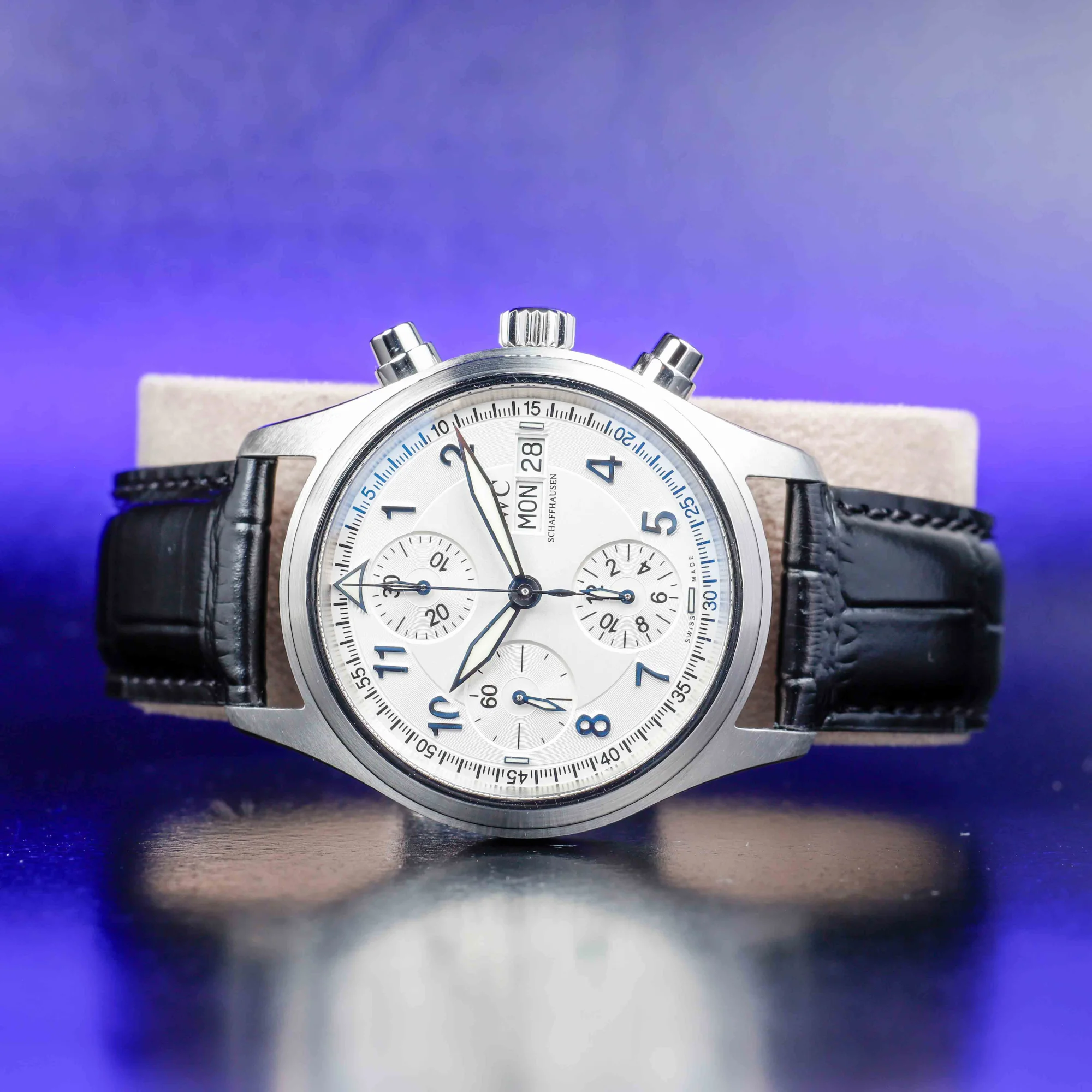 IWC Pilot Spitfire Chronograph 39 stahl