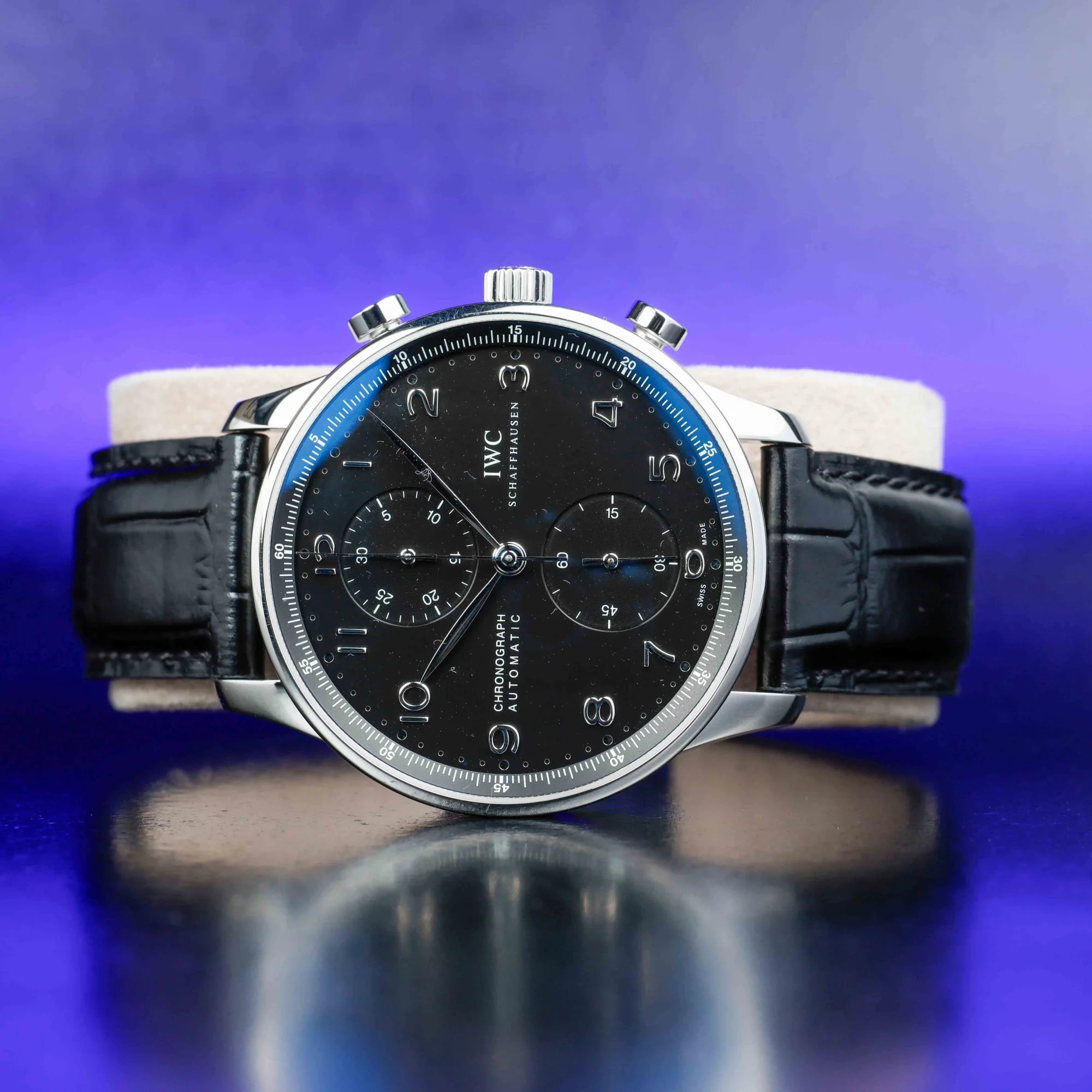 IWC Portuguese steel