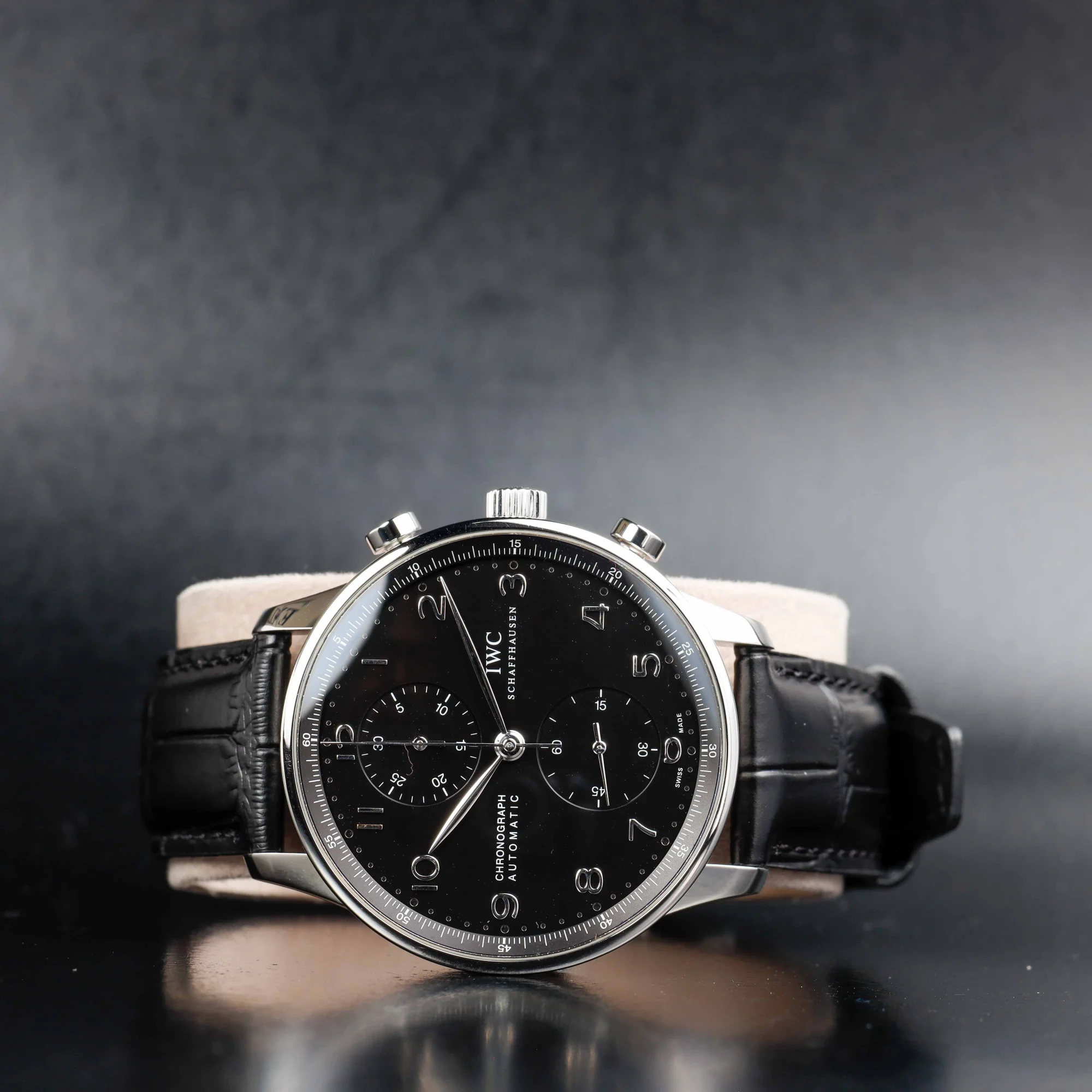 IWC Portugieser Chronograph acciaio 2