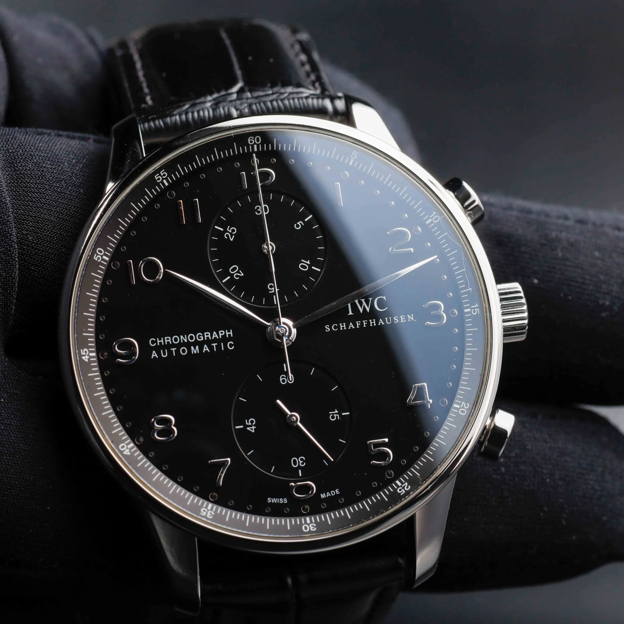 IWC Portugieser Chronograph acciaio 8