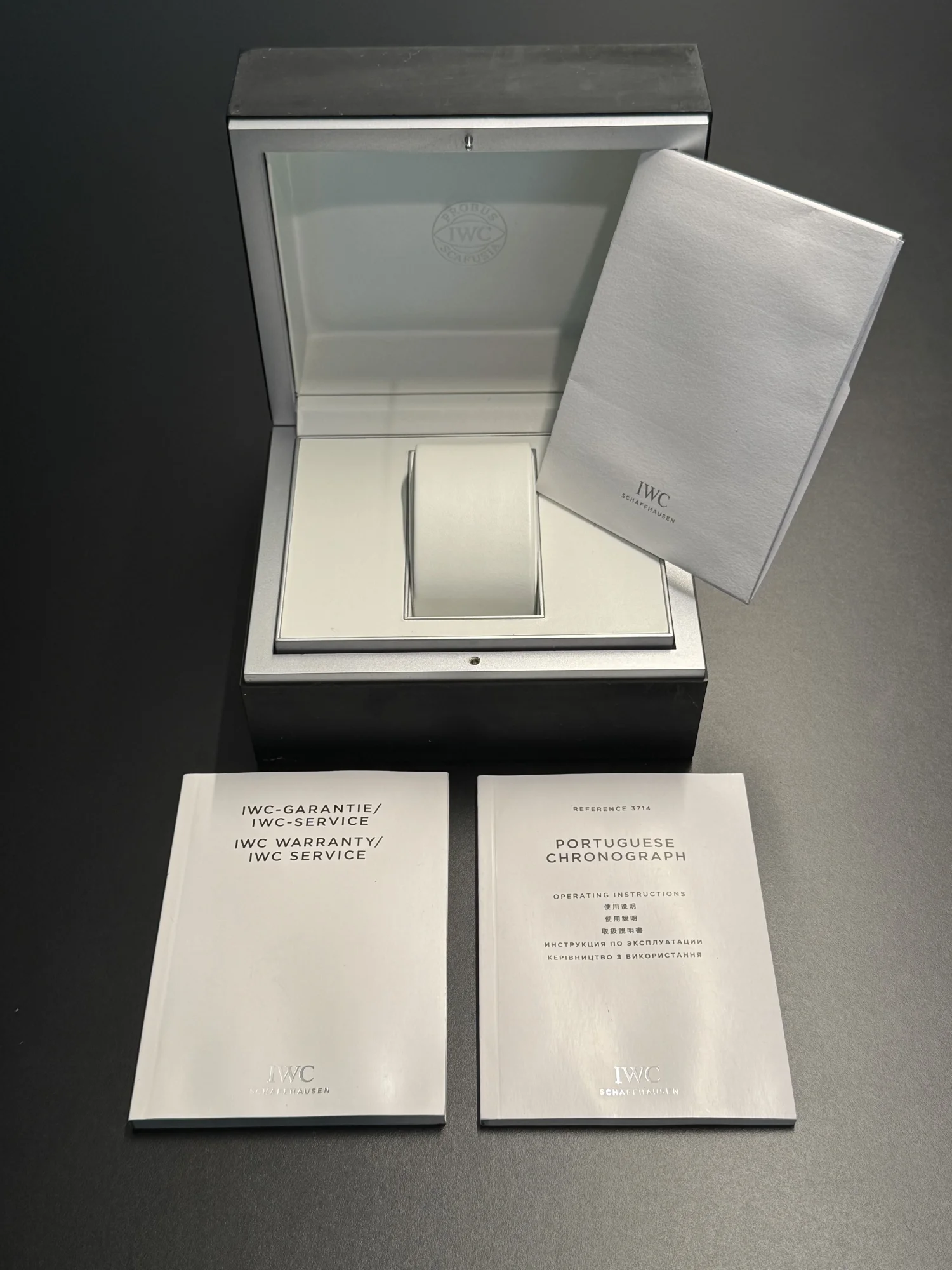 IWC Portugieser Chronograph acciaio 13