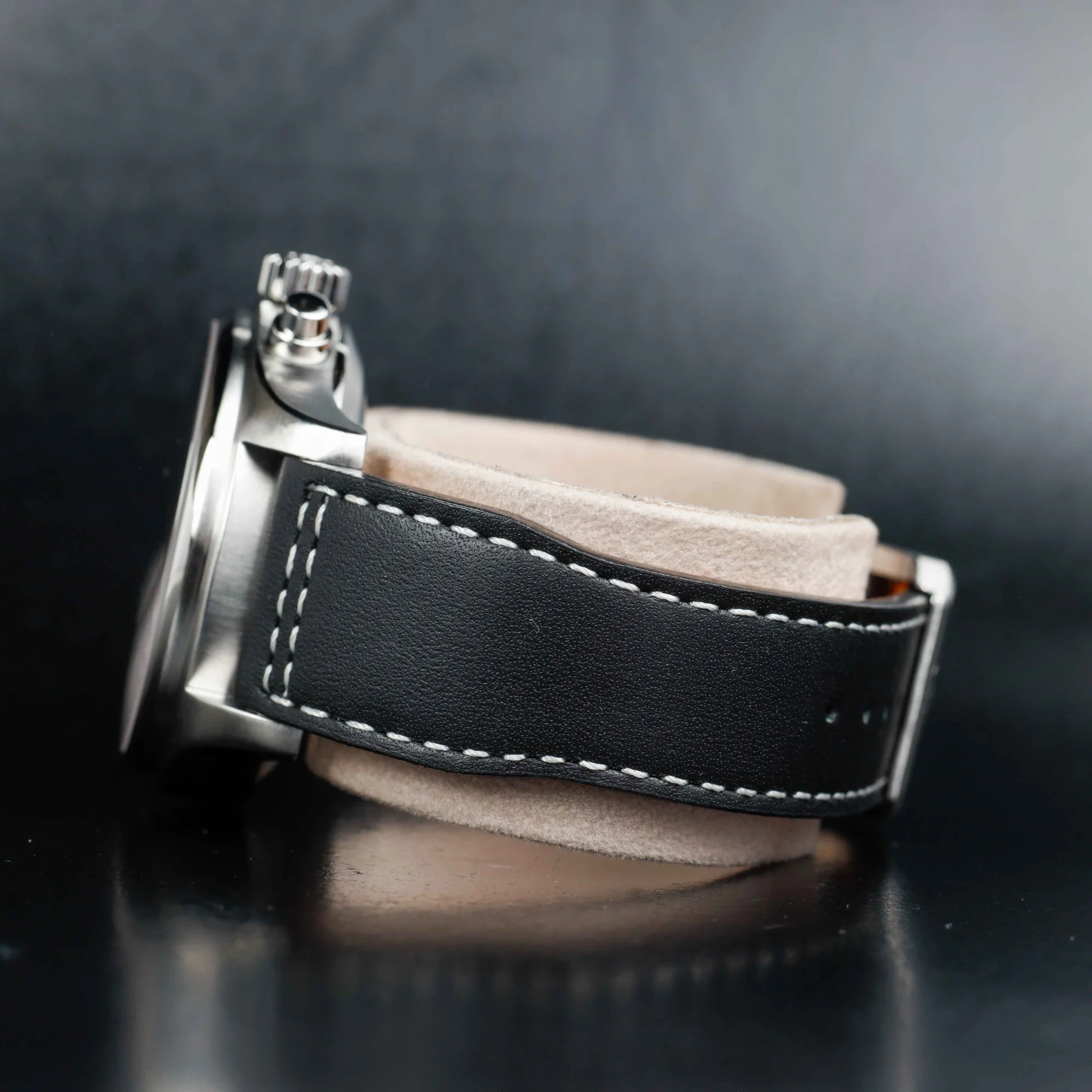 IWC Chronographe Pilot acier 3