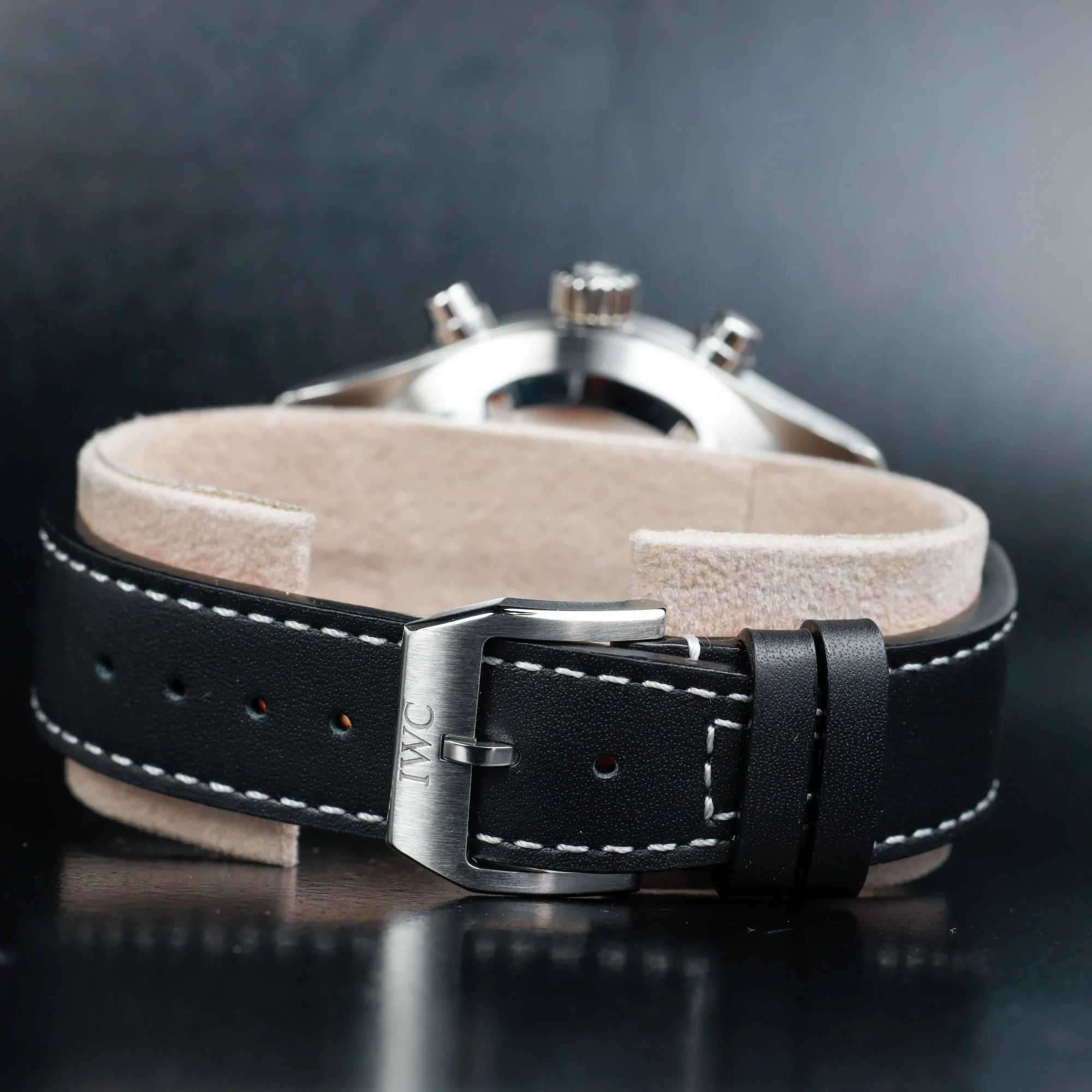 IWC Chronographe Pilot acier 4