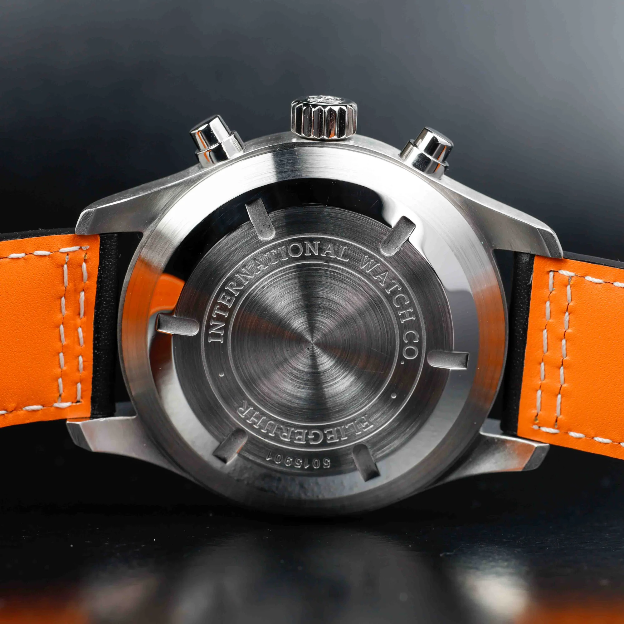 IWC Chronographe Pilot acier 9