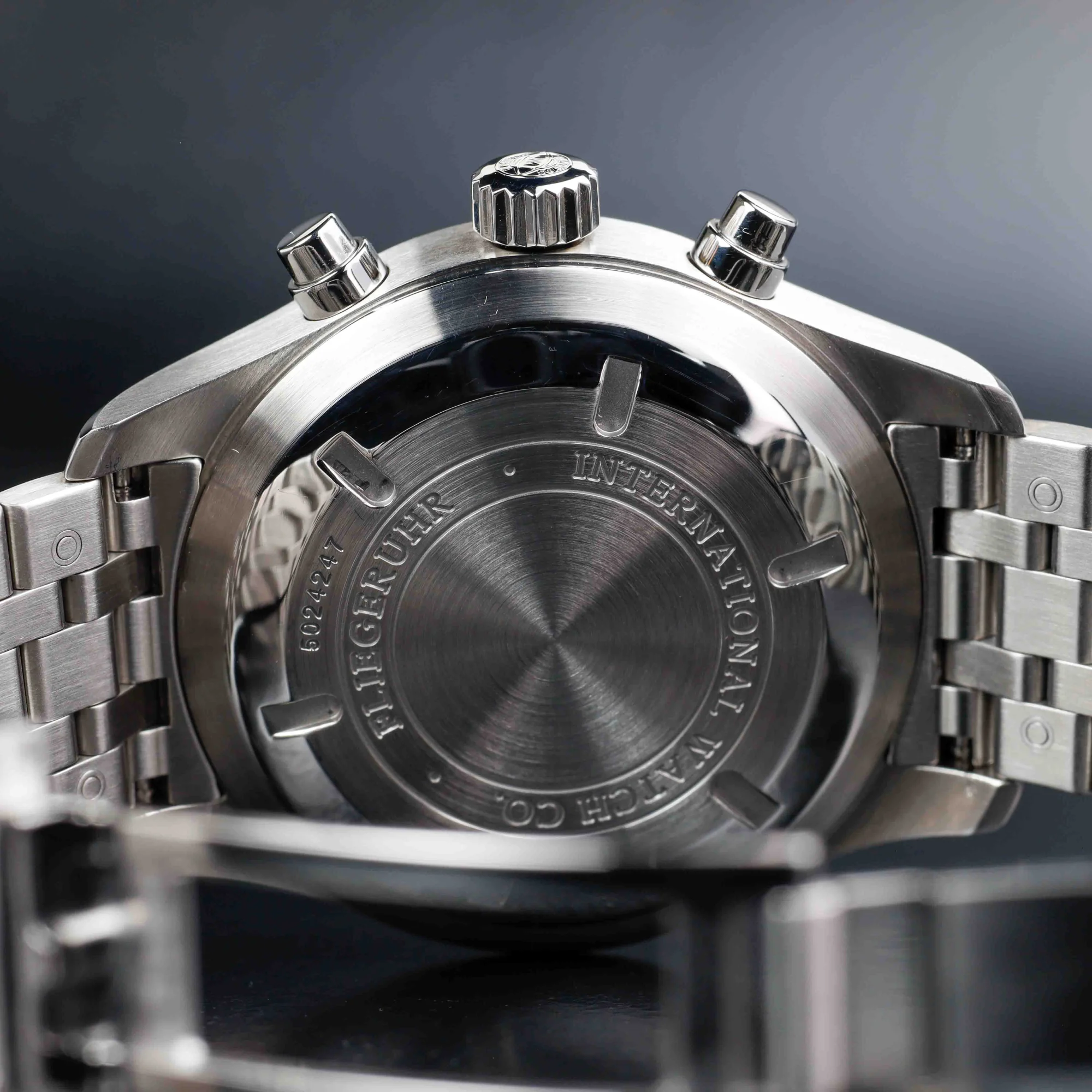 IWC Pilot-chronograph stahl 10