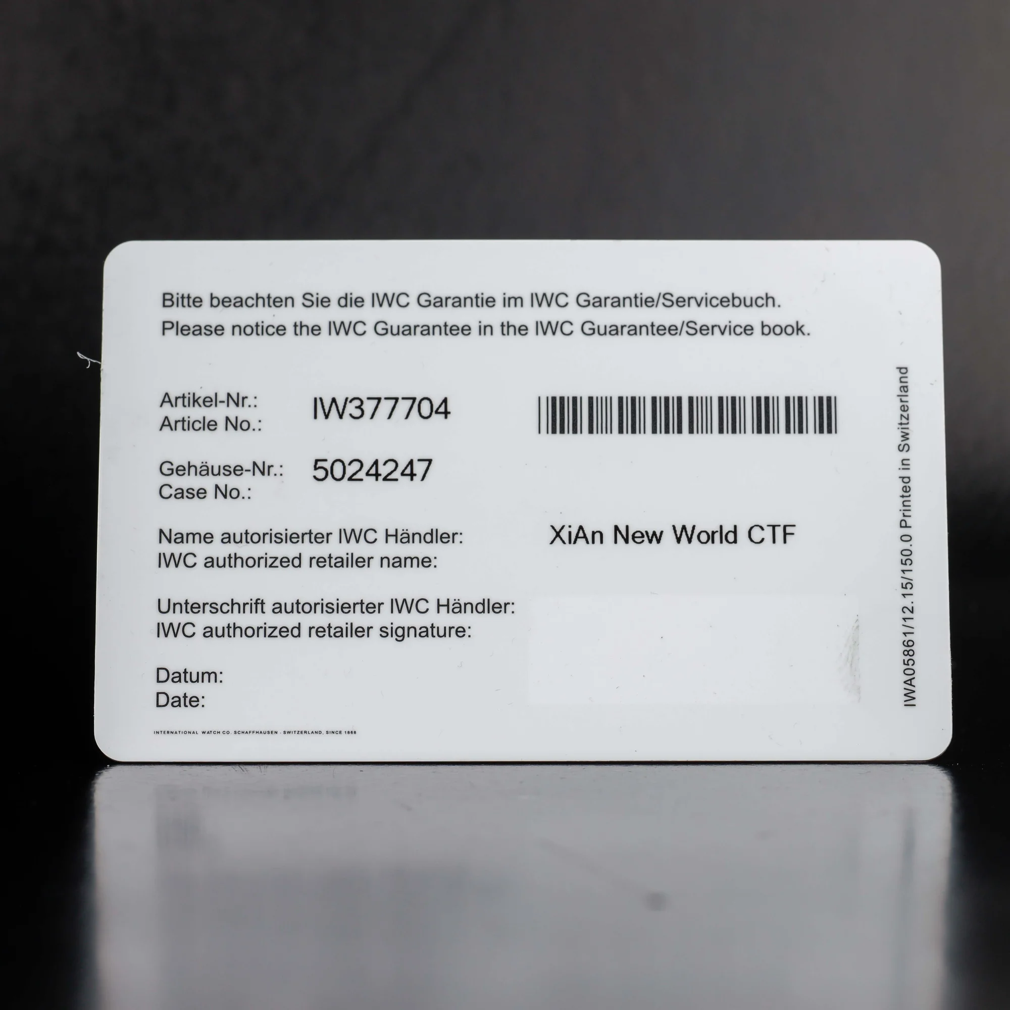 IWC Pilot-chronograph stahl 14